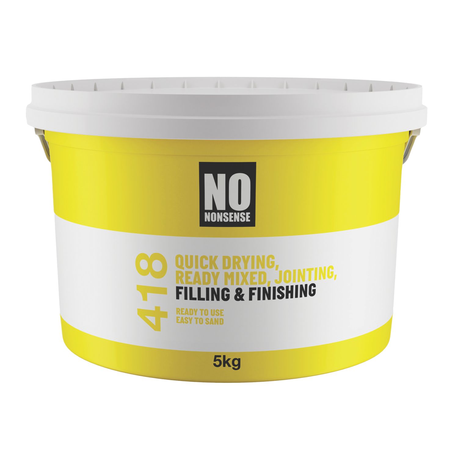 No Nonsense 418 Quick Dry RM Jointing, Filling & Finishing Compound 5kg (617RL)