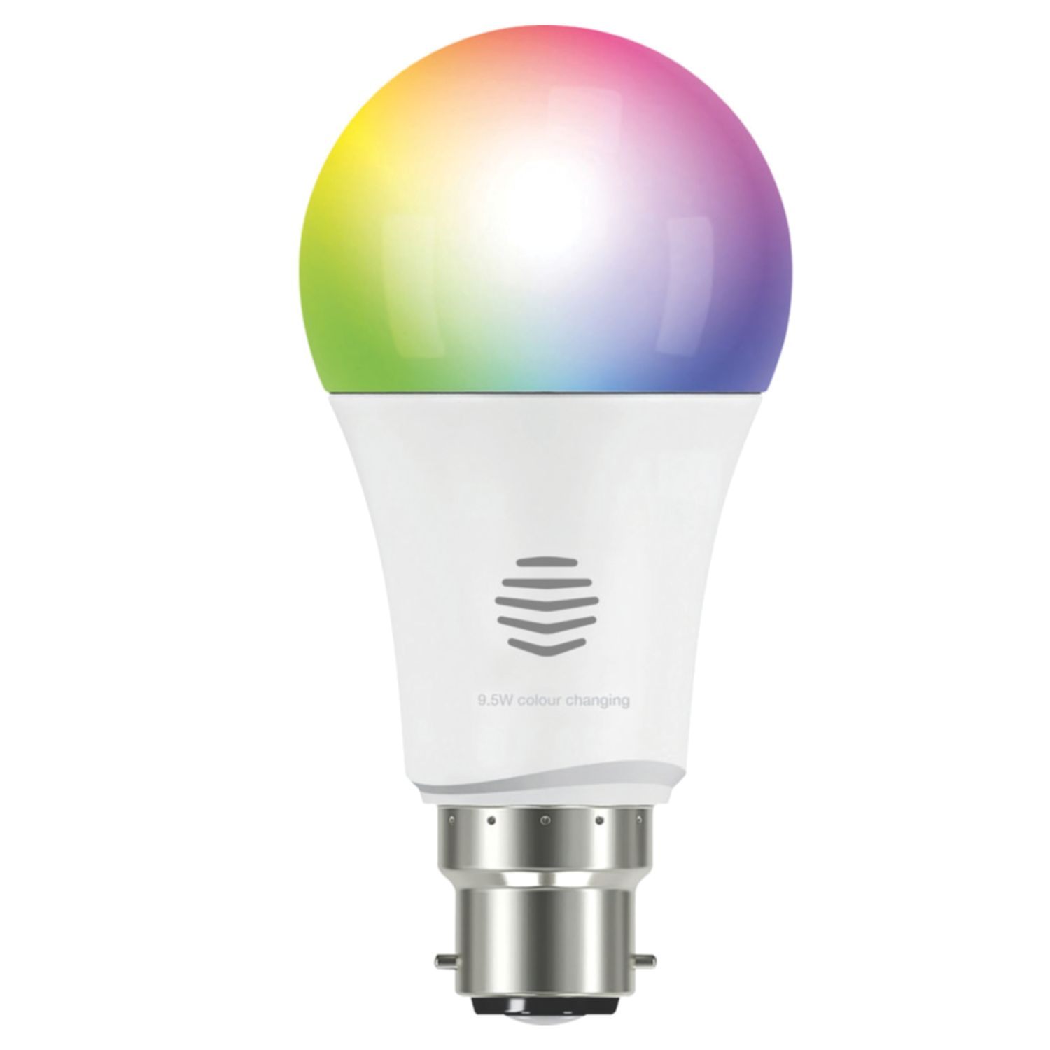 Hive Colour Changing B22 GLS RGB & White LED Smart Light Bulb 9.5W 806lm (617RW)