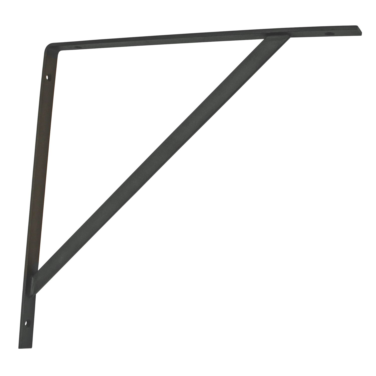 Heavy Duty Brackets Black 400mm x 400mm 2 Pack (61866)