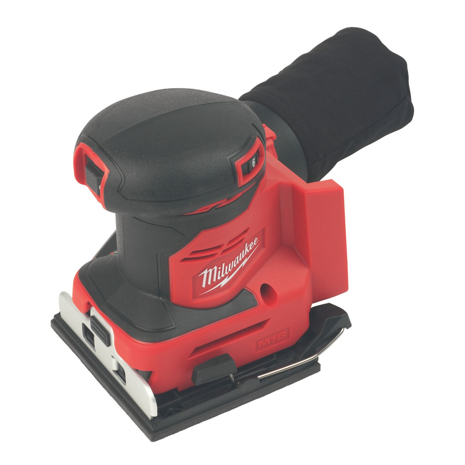 Milwaukee M18BQSS-0 18V Li-Ion RedLithium Cordless Sheet Sander - Bare (618VT)