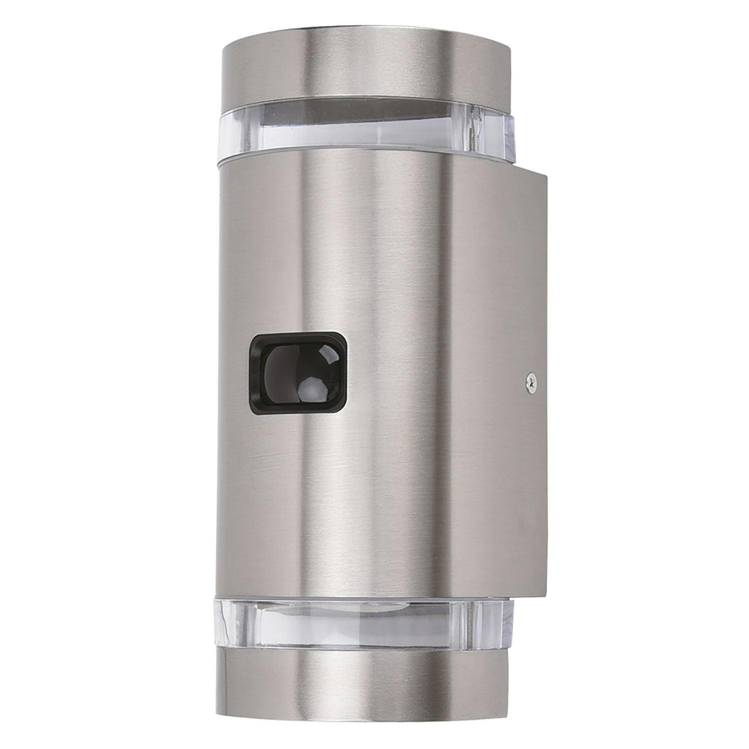Lutec Focus Outdoor Wall Light With PIR Sensor Stainless Steel (619AJ)