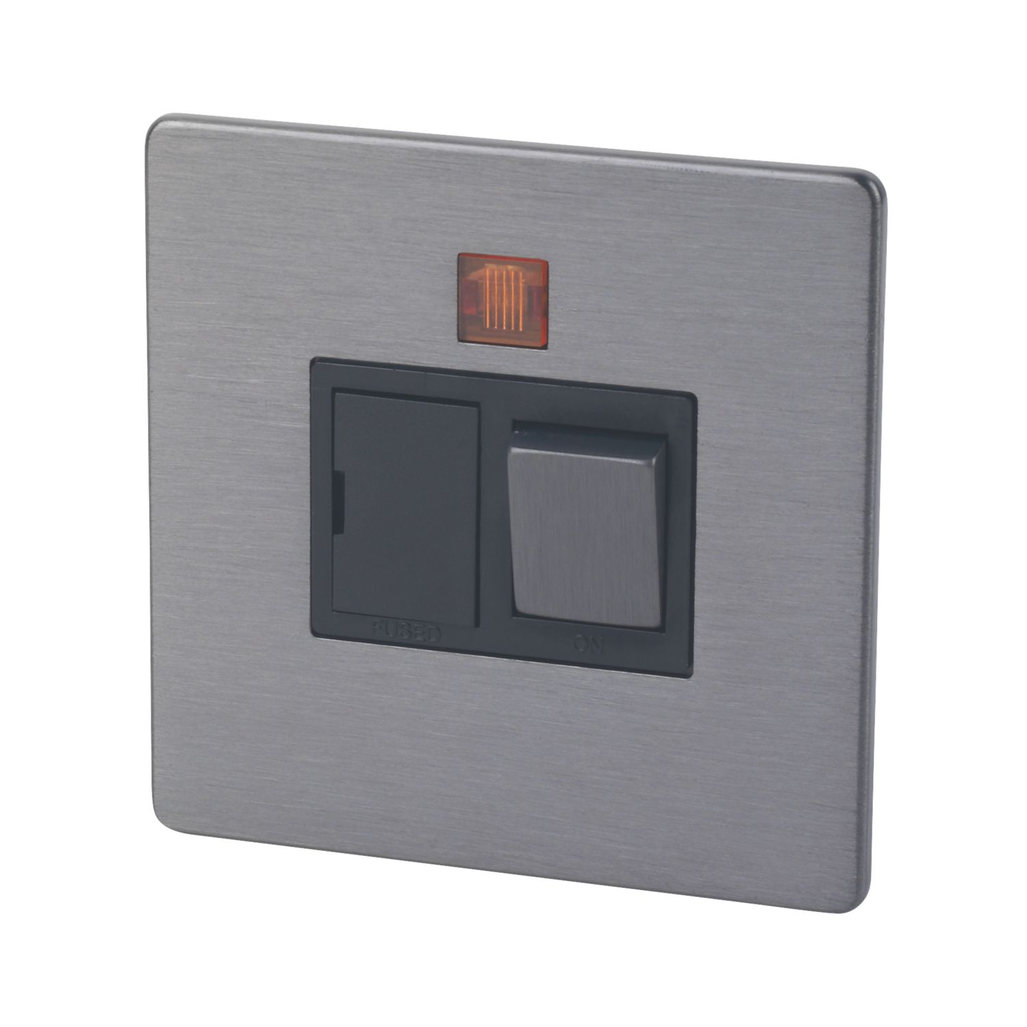 LAP 13A Switched Fused Spur with Neon Slate-Effect with Black Inserts (6224G)