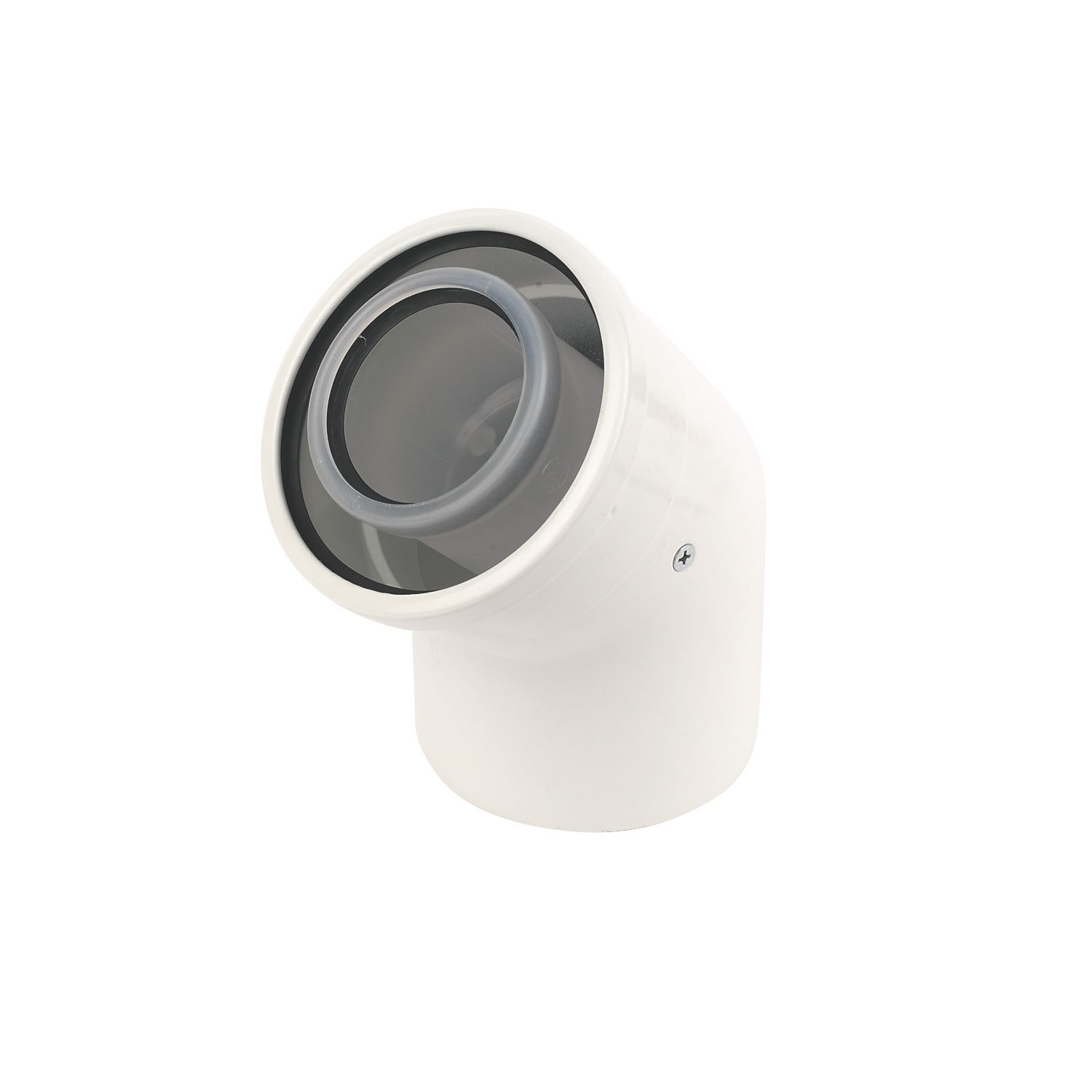 Worcester Bosch Elbows 60/100mm 45° 2 Pack (62403)