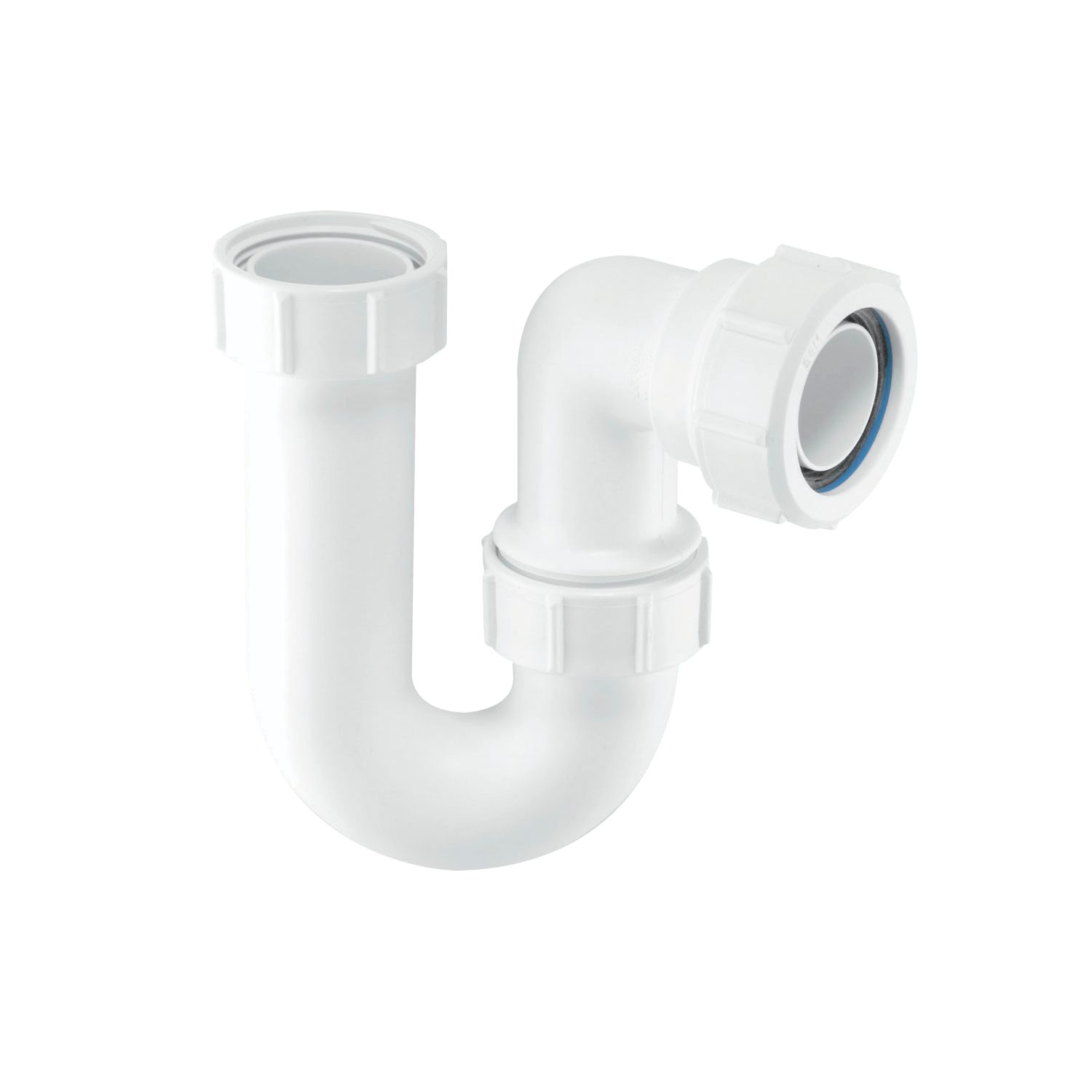 McAlpine Tubular P Trap White 32mm (62483)
