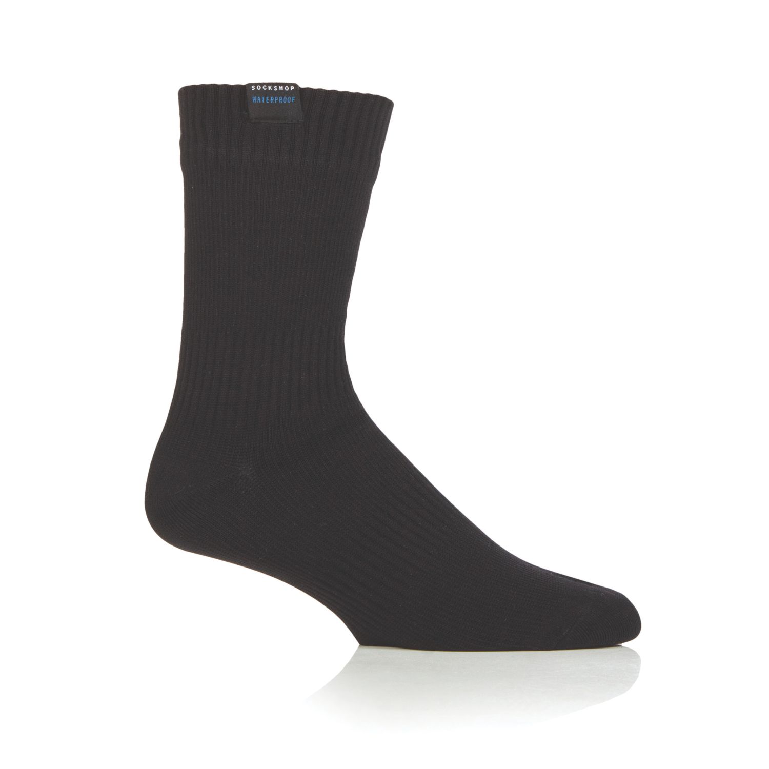 SockShop Waterproof & Breathable Socks Black 6-8.5 (624AV)