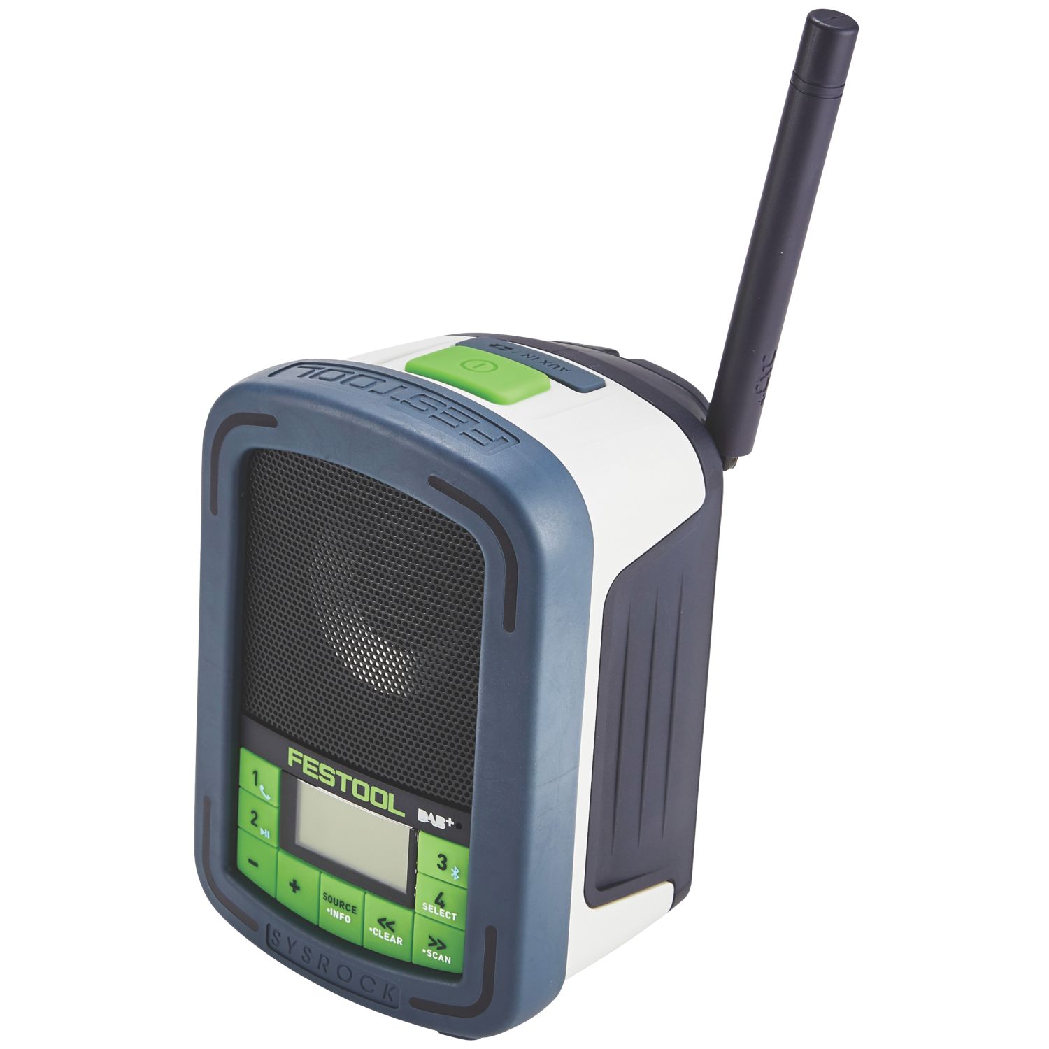 Festool 202112 230V or 10.8/18V DAB+ / FM Bluetooth Site Radio (6279V)