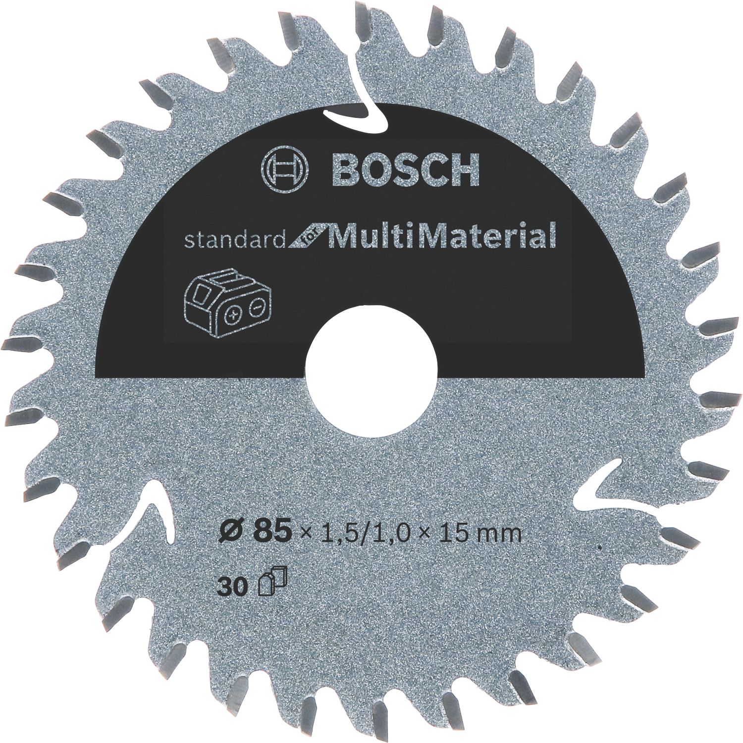 Bosch 2608837752 Multi-Material Circular Saw Blade 85mm x 20mm 30T (628VX)