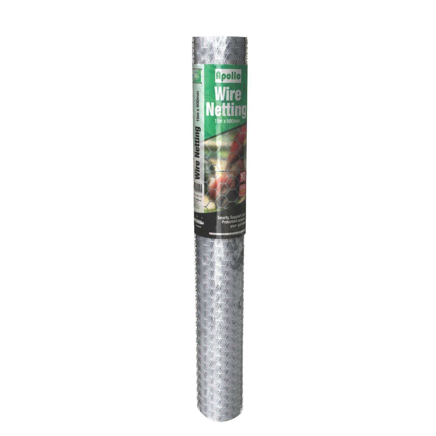Apollo 25mm Galvanised Wire Netting 0.6m x 25m (62921)