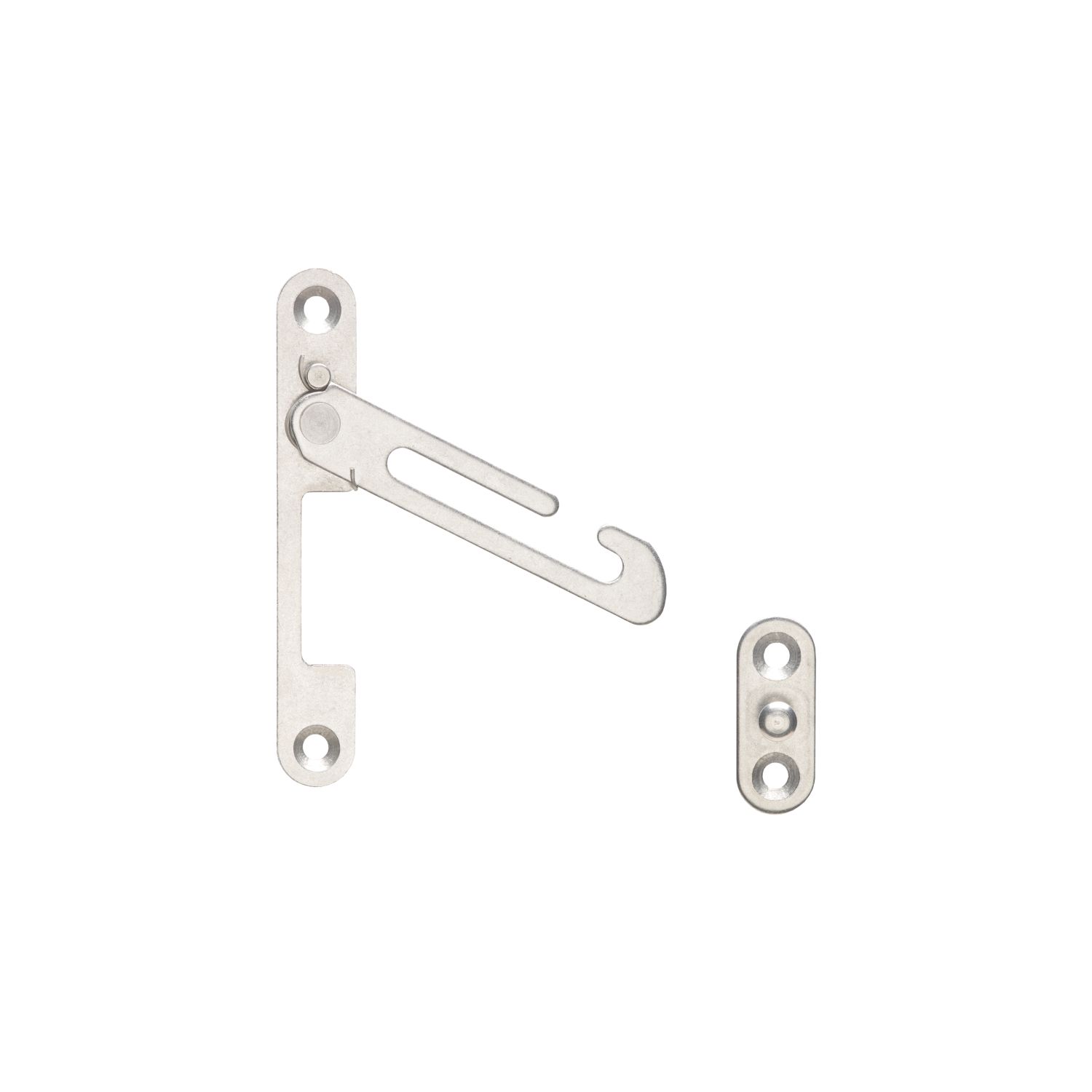Mila Window Restrictor Brushed Stainless Steel 100mm (6294P)
