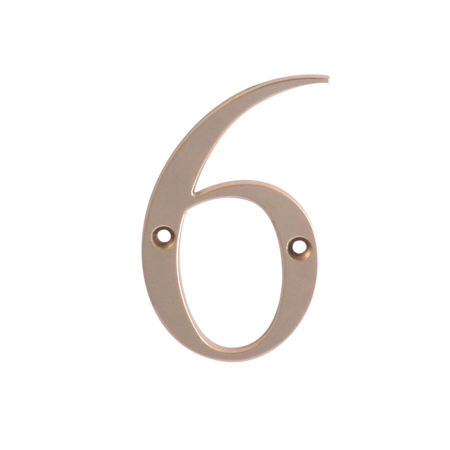 Fab & Fix Door Numeral 6, 9 Gold 80mm (6303P)