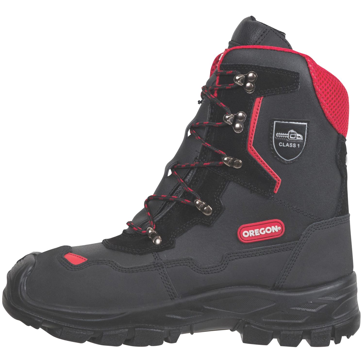 Oregon Yukon Safety Chainsaw Boots Black Size 13 (631JH)