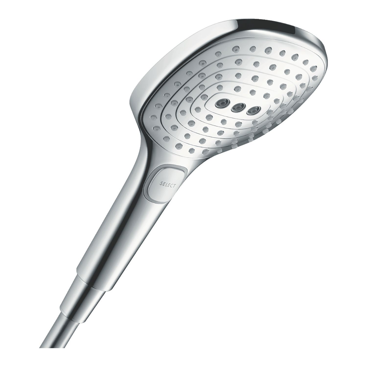 Hansgrohe Raindance Select E EcoSmart Shower Handset Chrome 122mm x 168mm (632JX)
