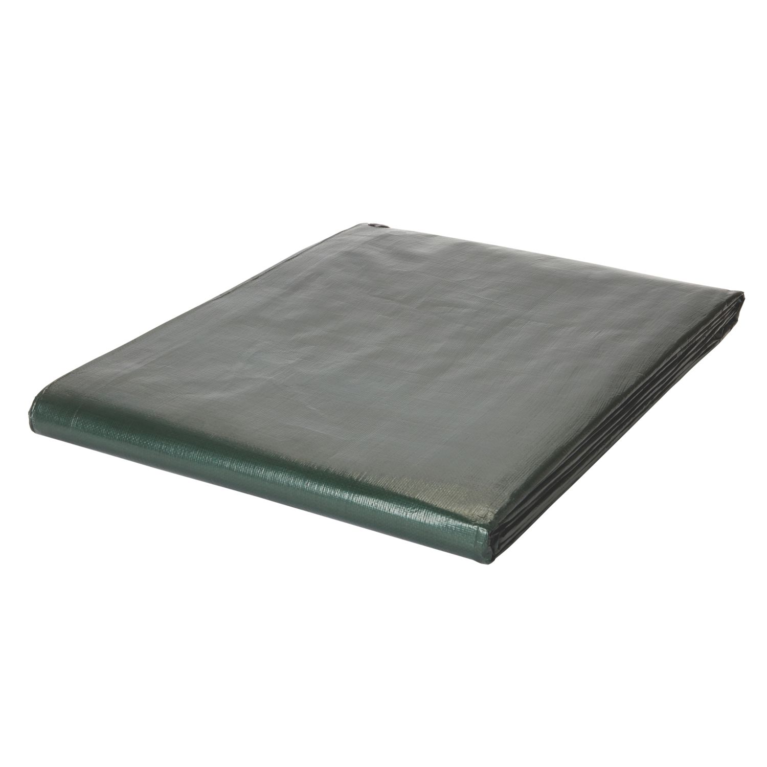 Essentials Tarpaulin Sheet Green/Brown 4m x 5m (634GT)