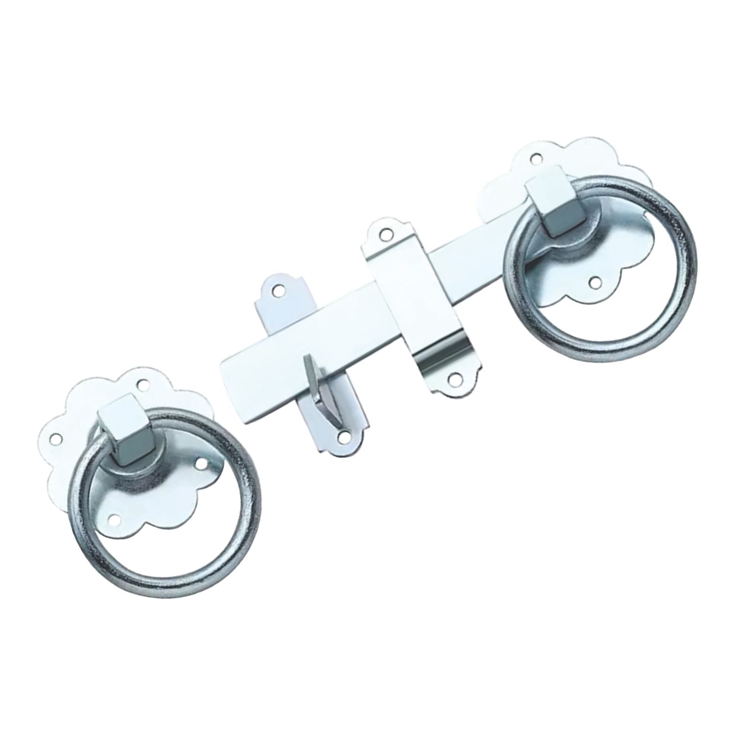 Smith & Locke Ring Gate Latch Silver 152 mmmm (634VE)