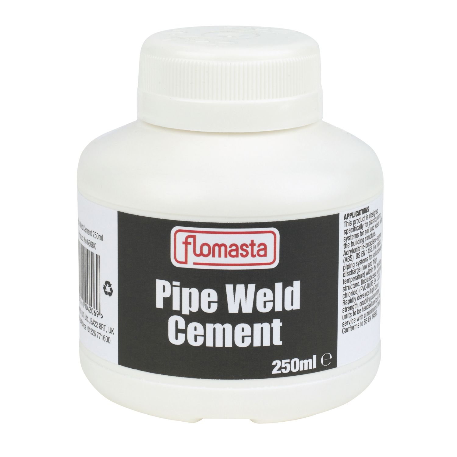 Flomasta Pipe Weld Cement 250ml (6368X)