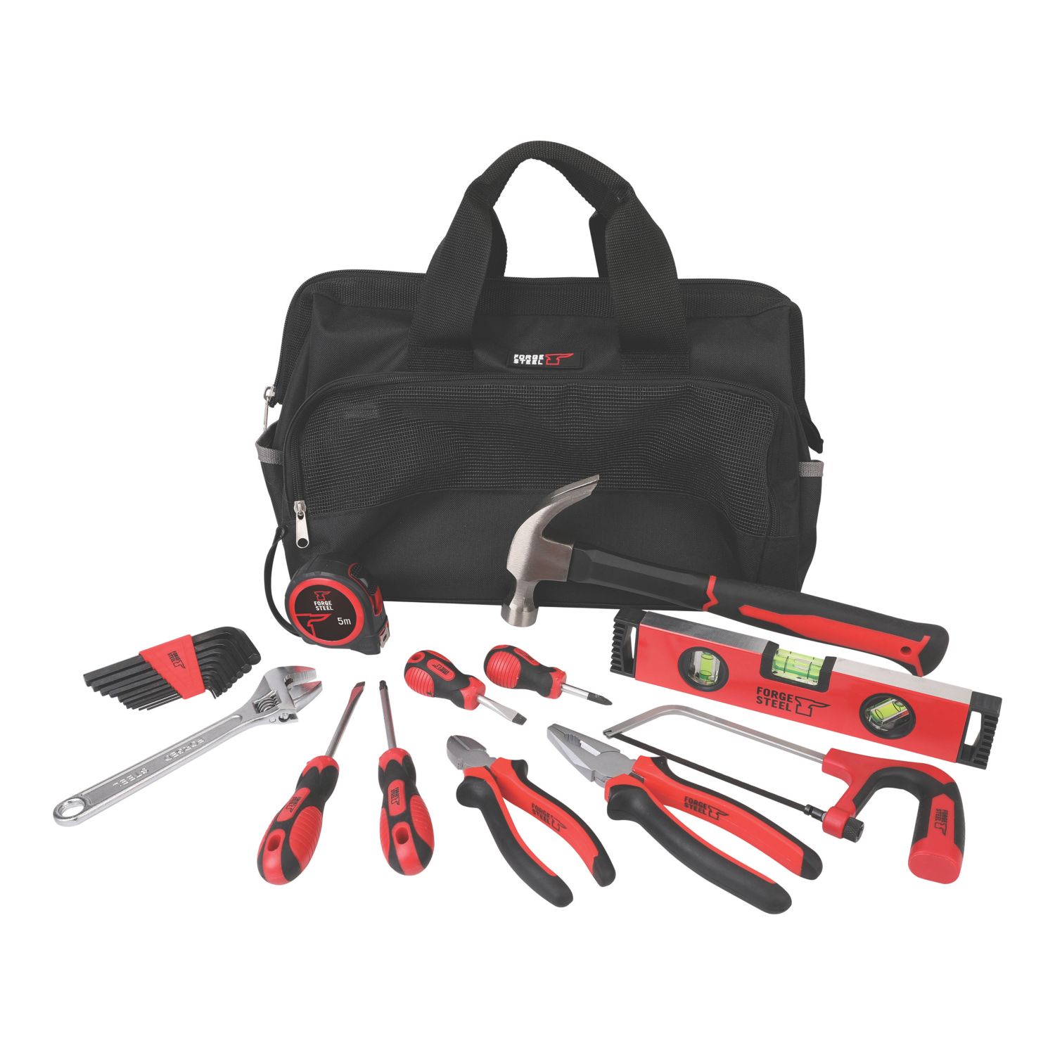 Forge Steel Tool Kit 22 Piece Set (637GC)