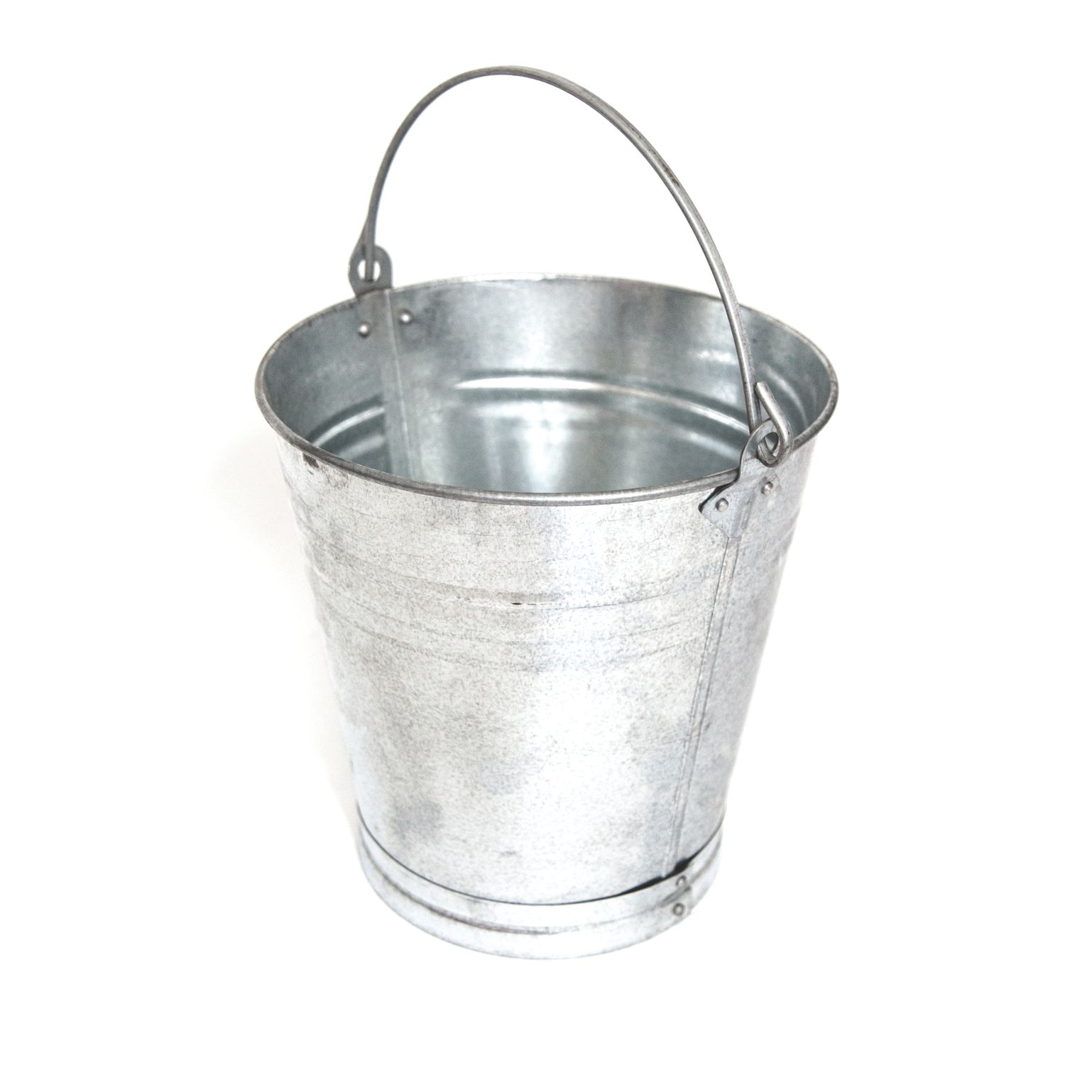 Apollo Galvanised Steel Bucket Silver 14Ltr (637PJ)
