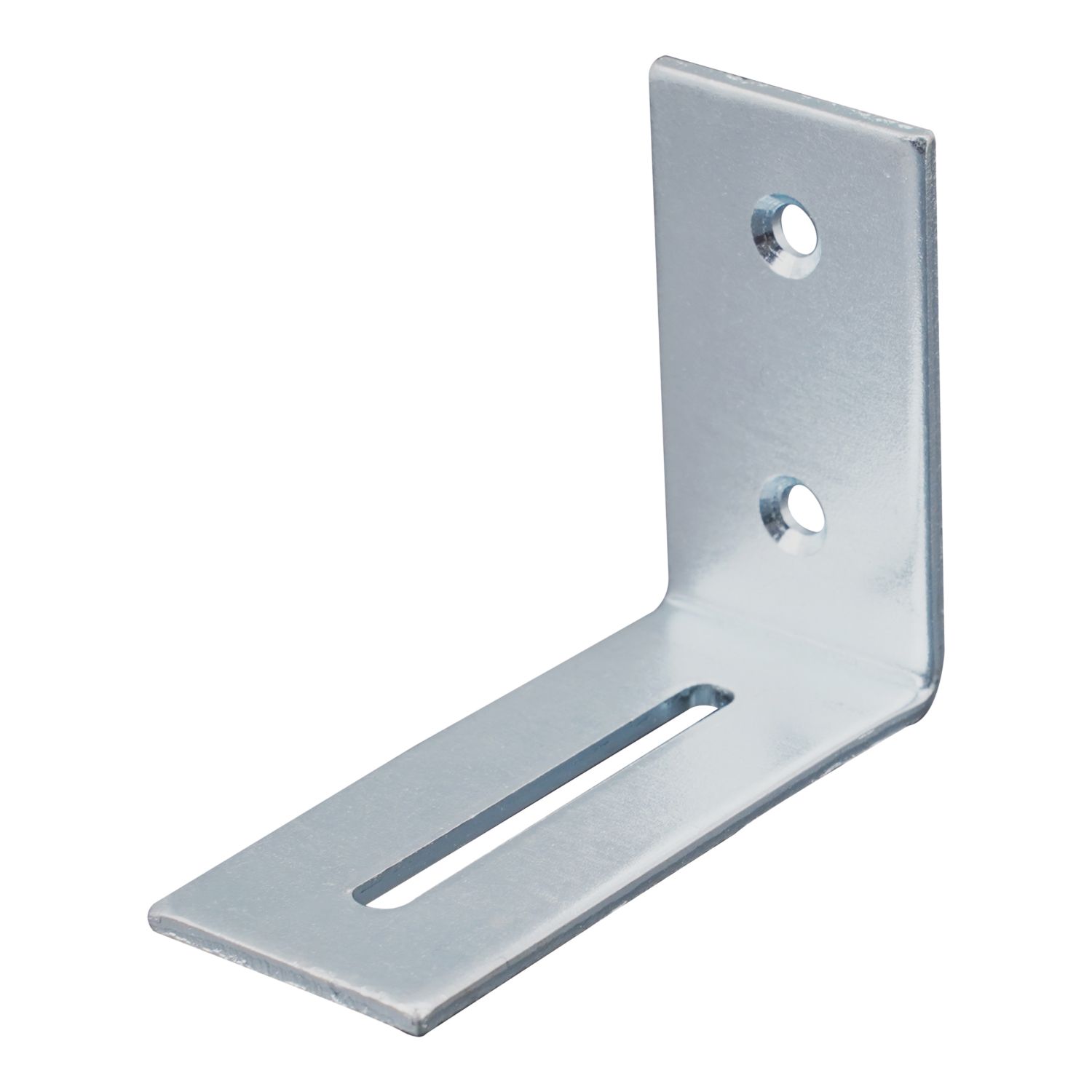 Essentials Adjustable Corner Brackets Silver 50mm x 50mm x 20mm 10 Pack (638TE)