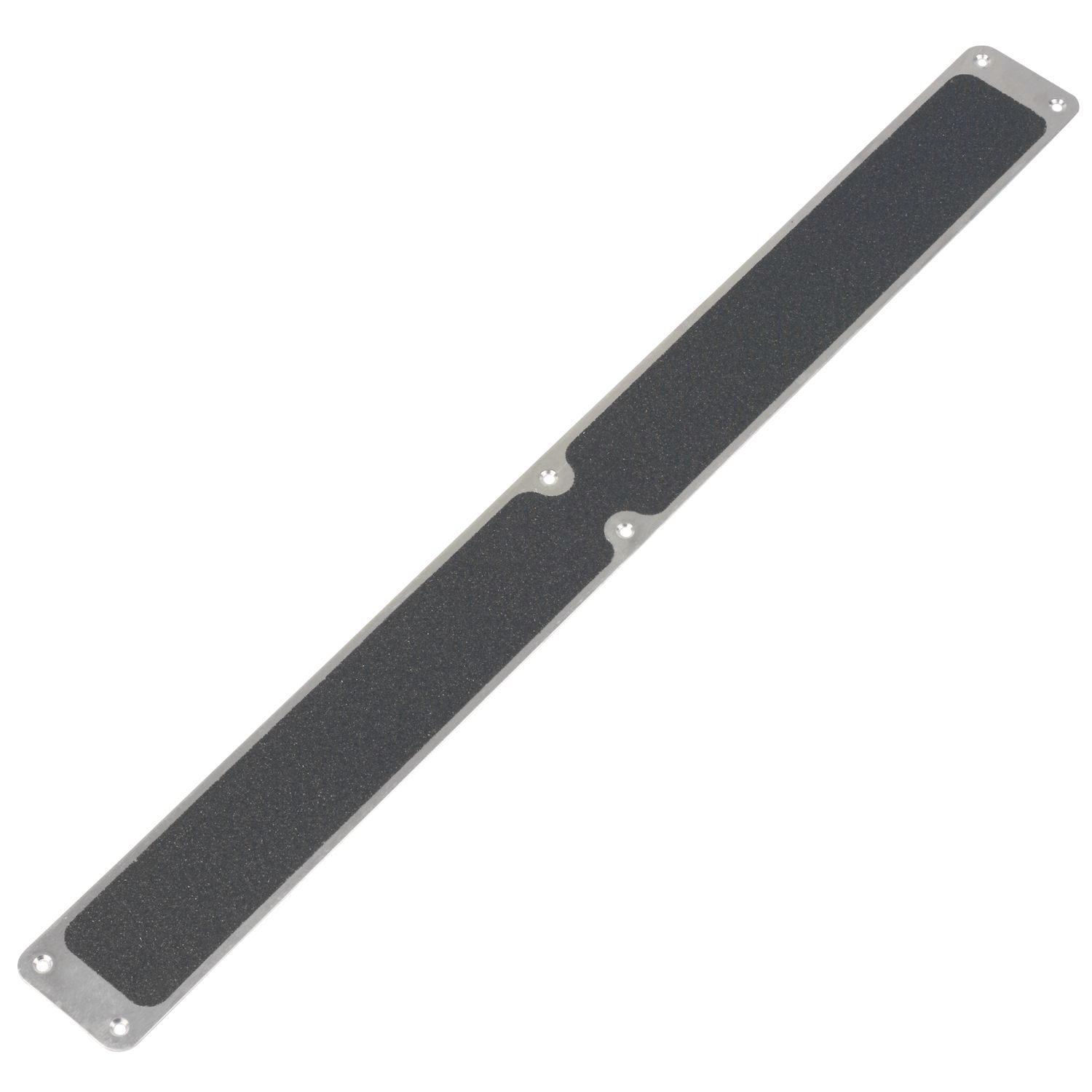 FENCEMATE Black Aluminium Anti-Slip Plate 635mm x 62.5mm x 1.5mm (638YV)