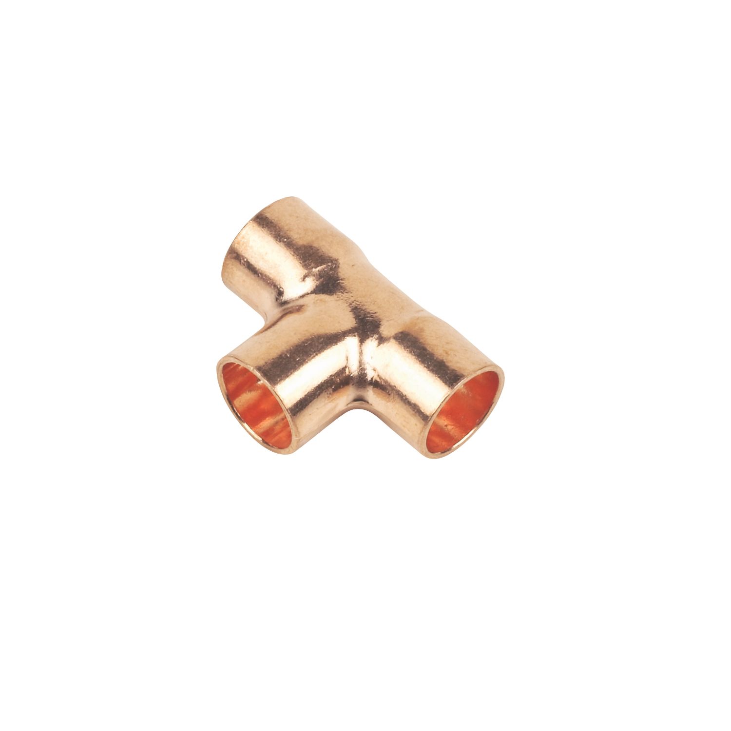 Flomasta Copper End Feed Equal Tee 10mm (63987)