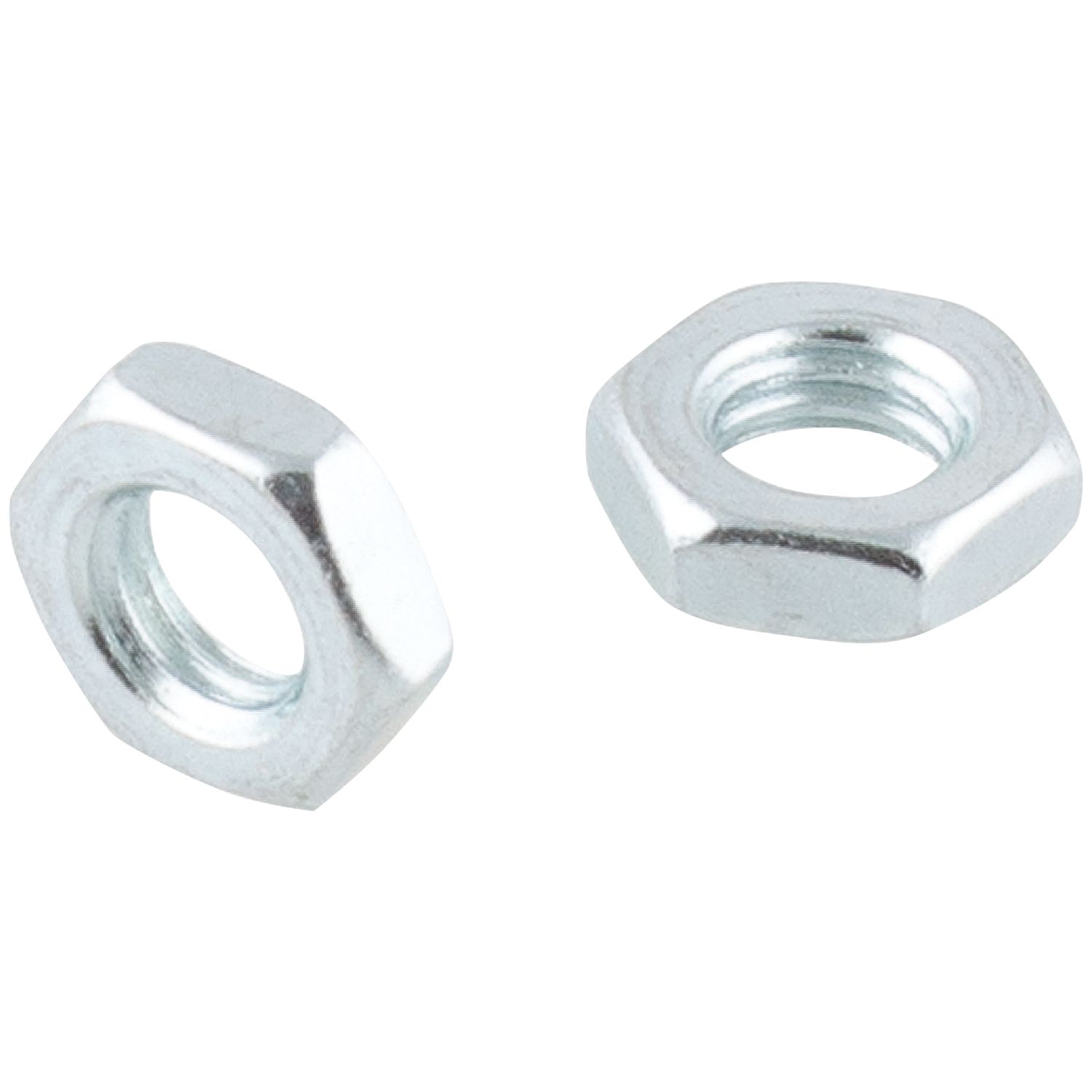 Easyfix Carbon Steel Hex Flat Nuts M8 100 Pack (639GX)