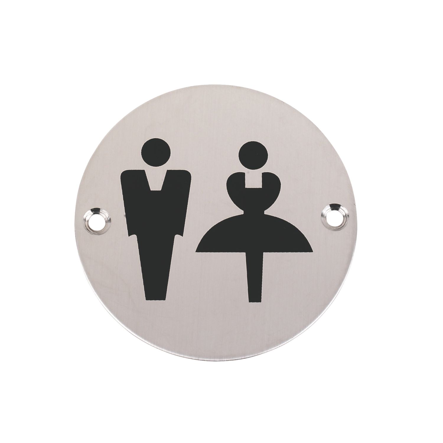Essentials Unisex Toilet Sign 76mm (64192)