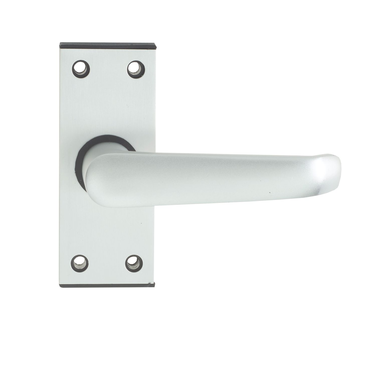 Union Ambassador Lever Handle Pair Satin Aluminium (6440P)