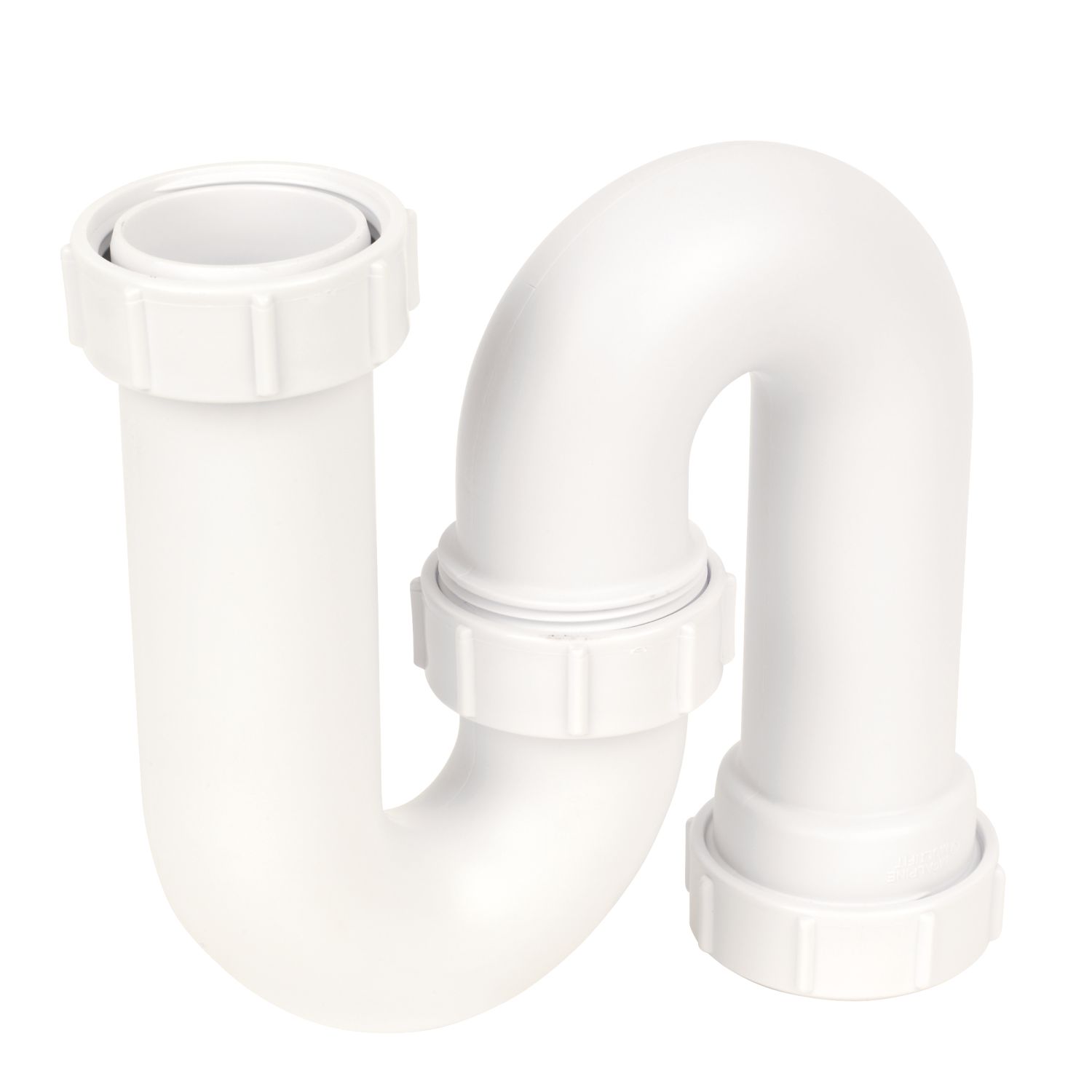 McAlpine Sink S Trap White 40mm (64466)