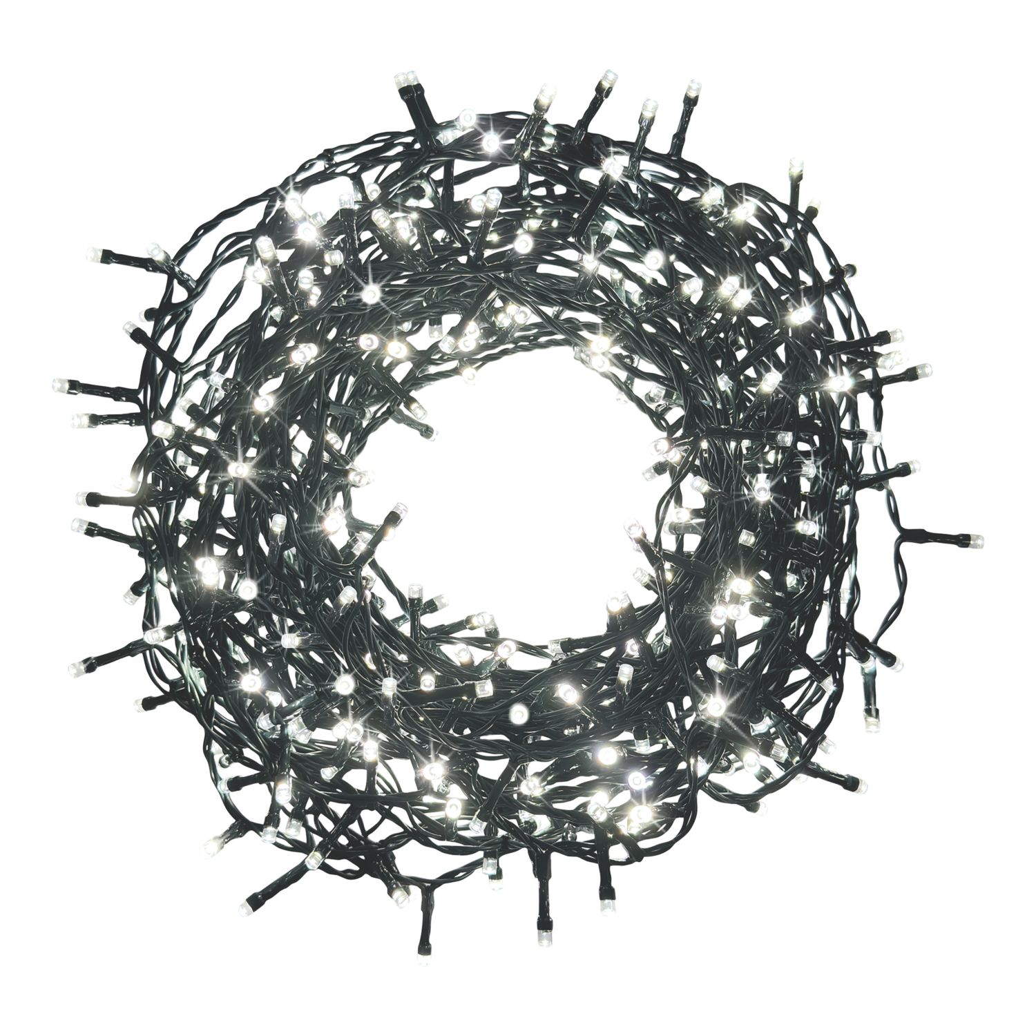 400 LED Indoor & Outdoor Ice White String Christmas Lights (644CL)