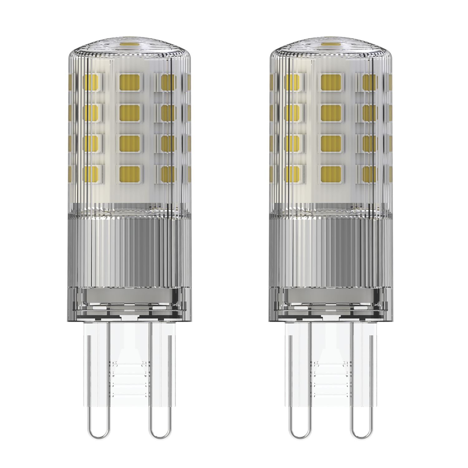 LAP G9 Capsule LED Light Bulb 470lm 4W 220-240V 2 Pack (644HA)