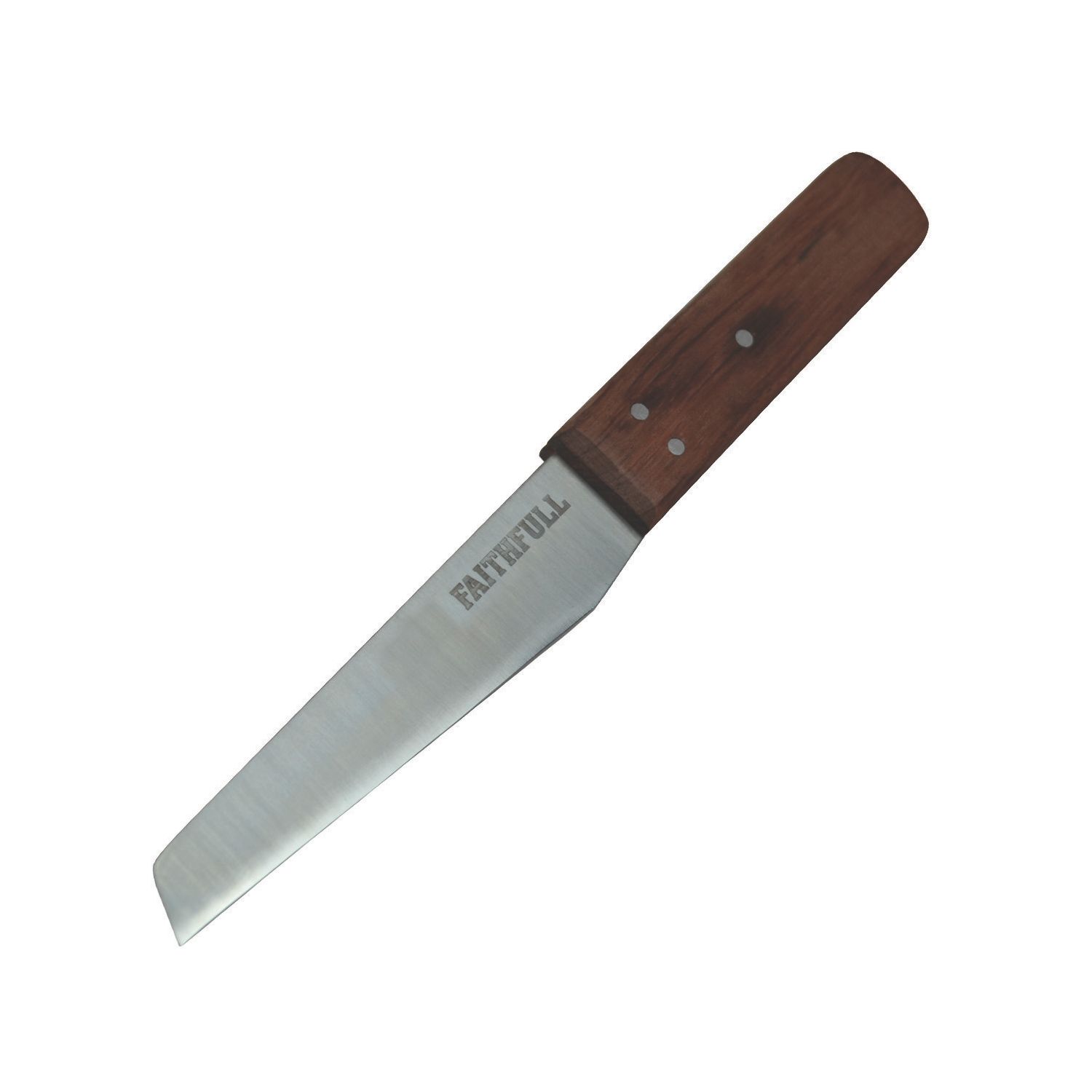 Faithfull Fixed Leather / Shoe Cutting Knife 4.1/3" (644HL)