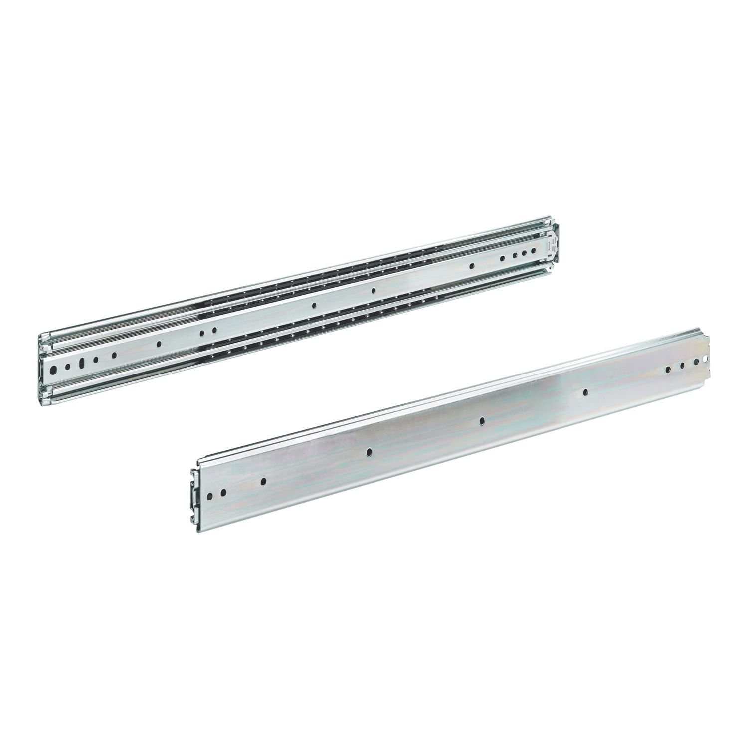 Essentials Steel Heavy Duty Self-Closing Ball Bearing Drawer Runners 500mm 2 Pack (645VN)