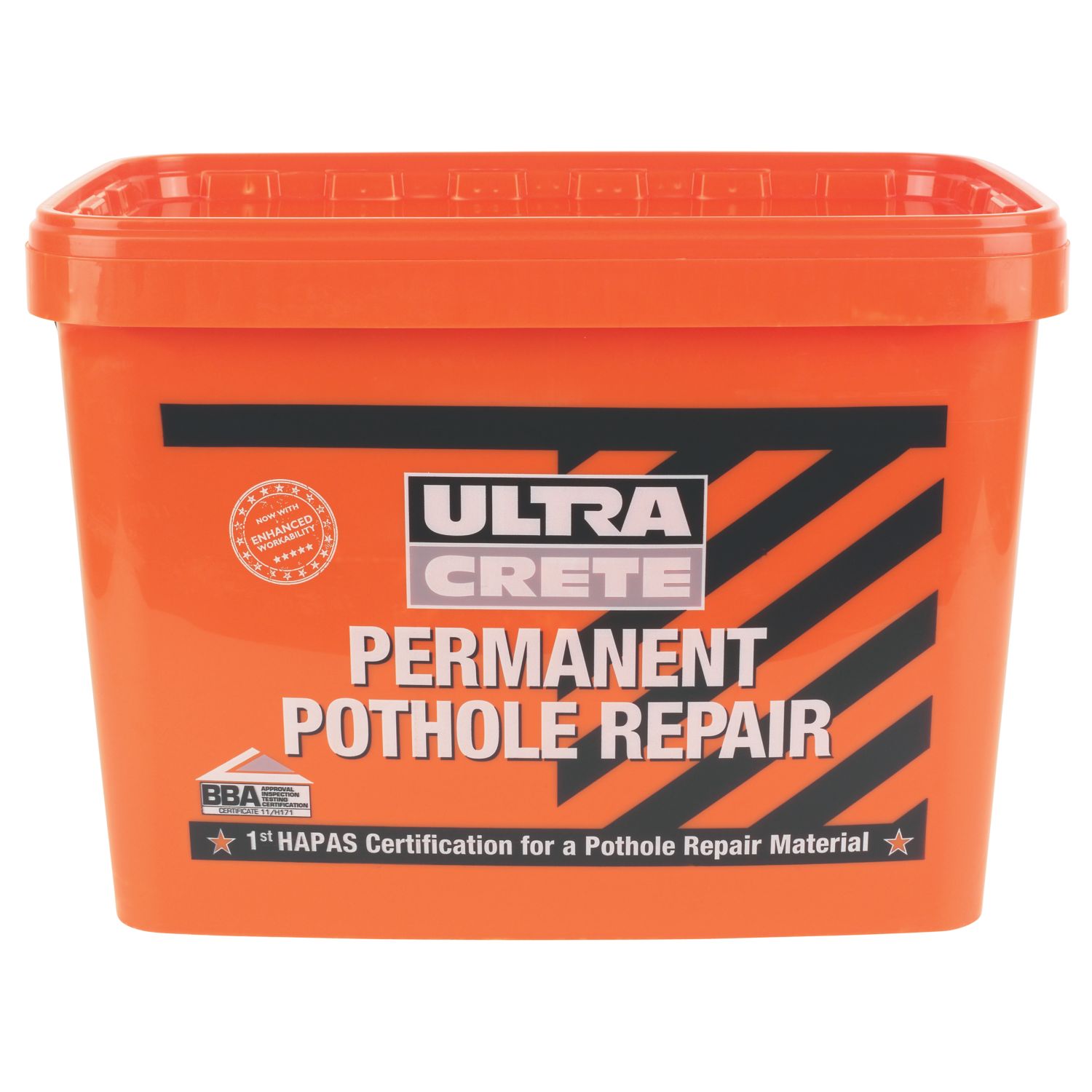 Ultra Crete Pothole Repair Black 25kg (6461J)