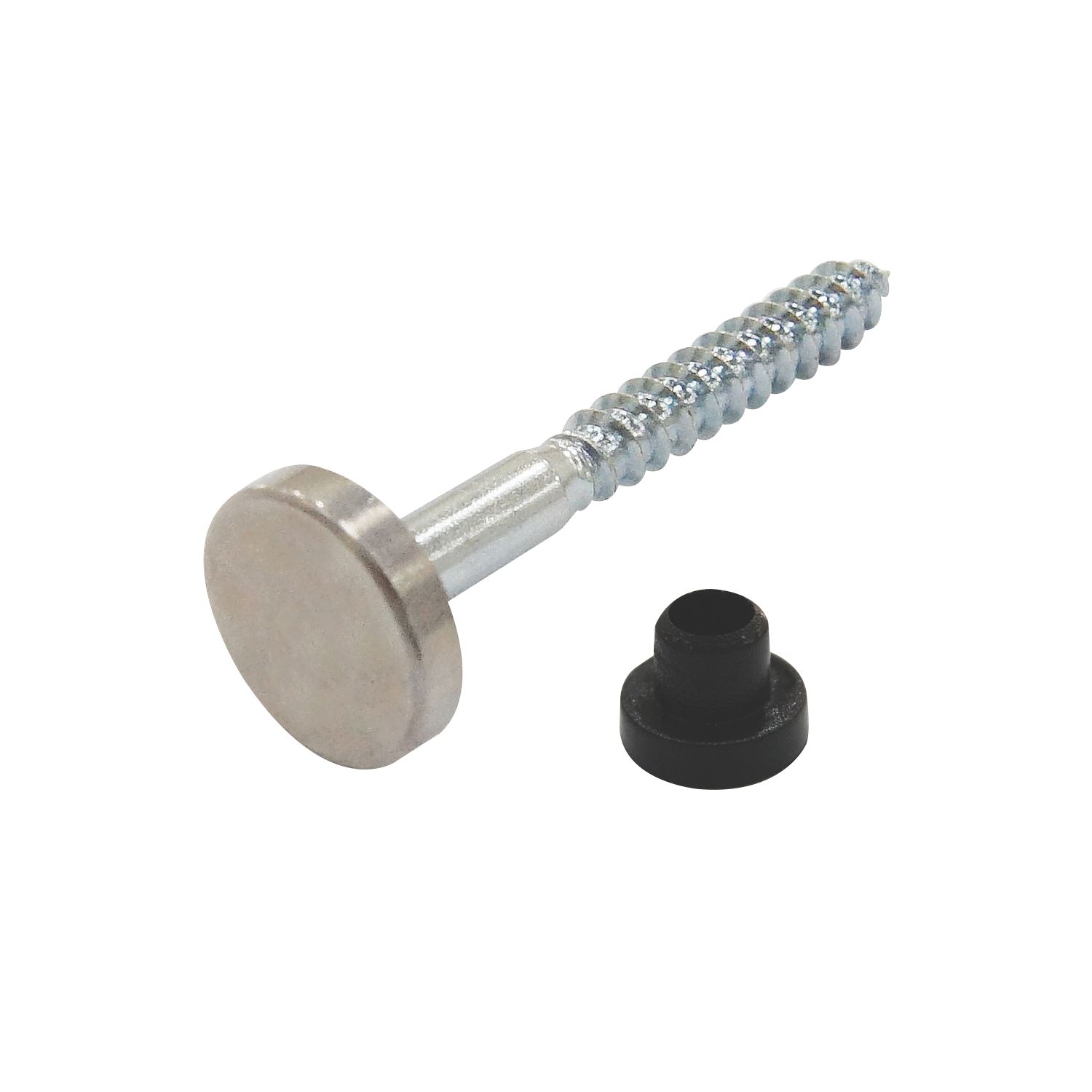 Easyfix Mirror Screws 8ga x 1 1/4" Satin Chrome 10 Pack (6483J)