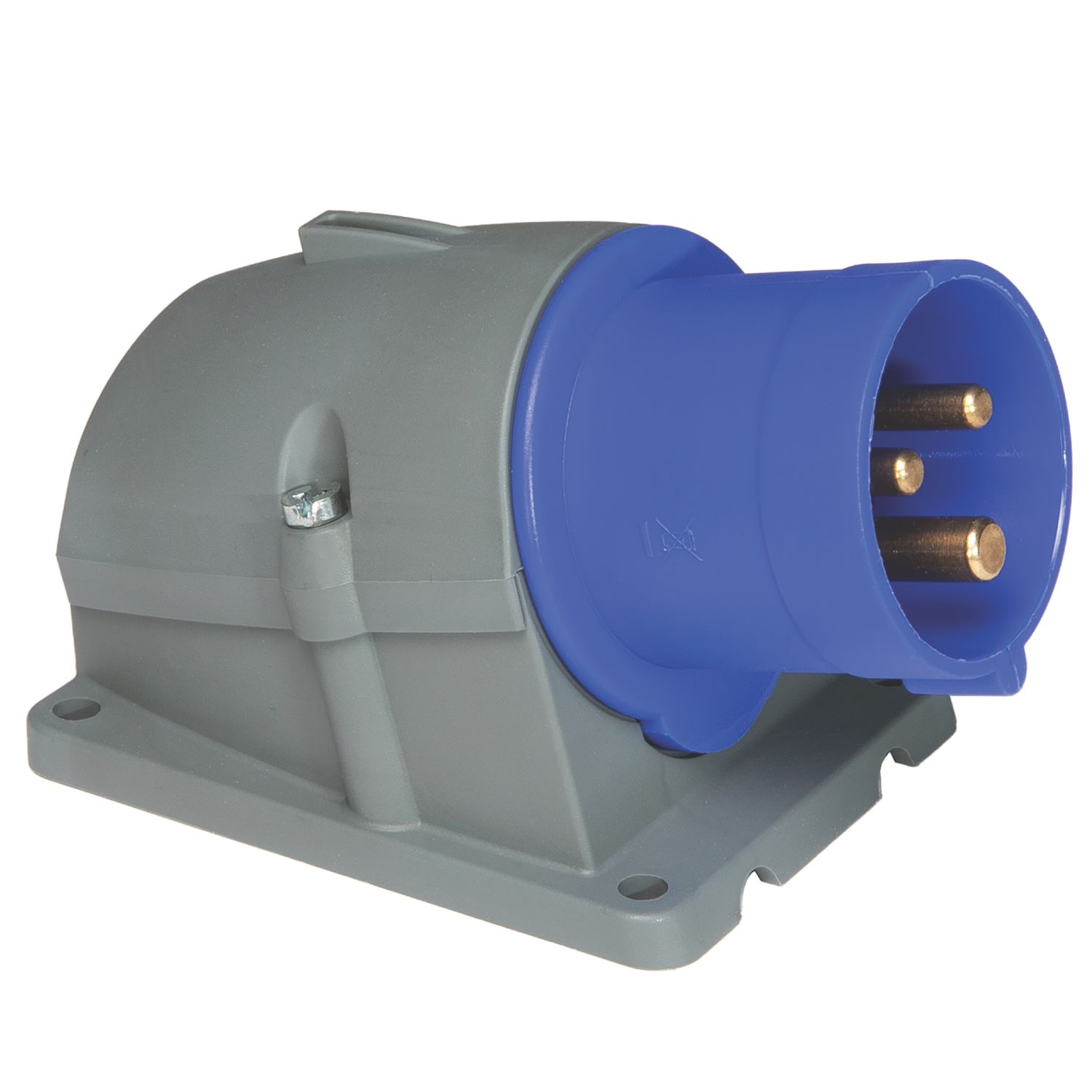 Amphenol 16A 2P+E Surface Plug 250V (6490F)