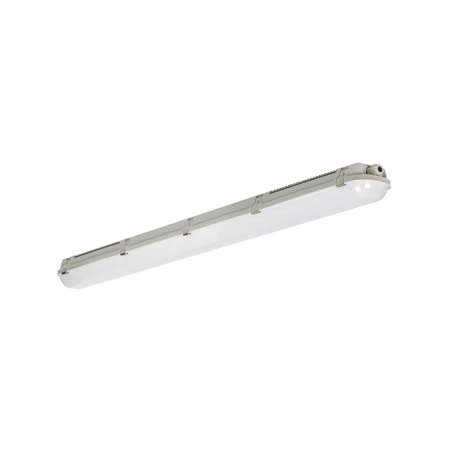 Brackenheath Single 4ft Maintained Emergency LED Batten Light Non-Corrosive 55W 6600lm (649CY)