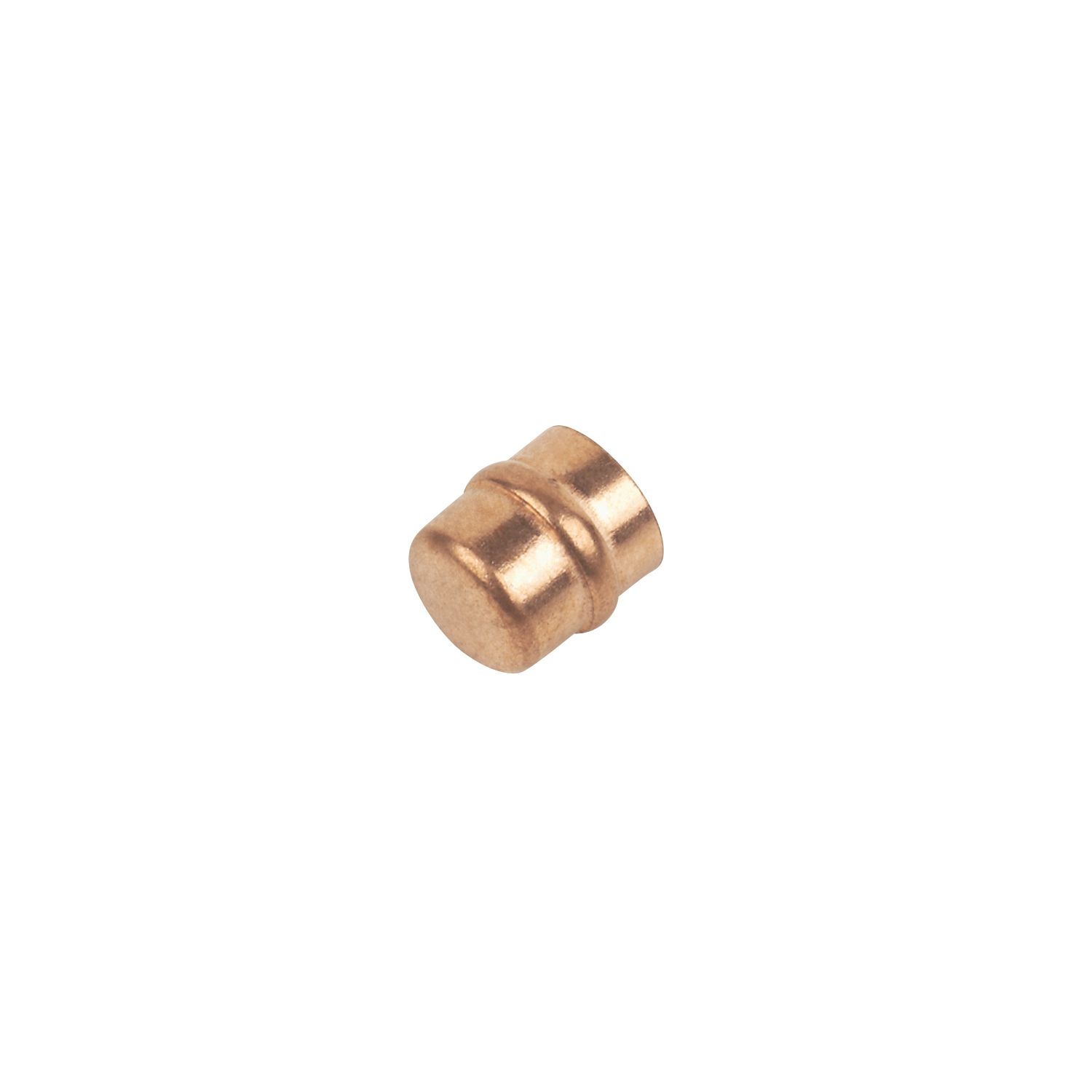 Flomasta Copper End Feed Stop Ends 10mm 2 Pack (65317)