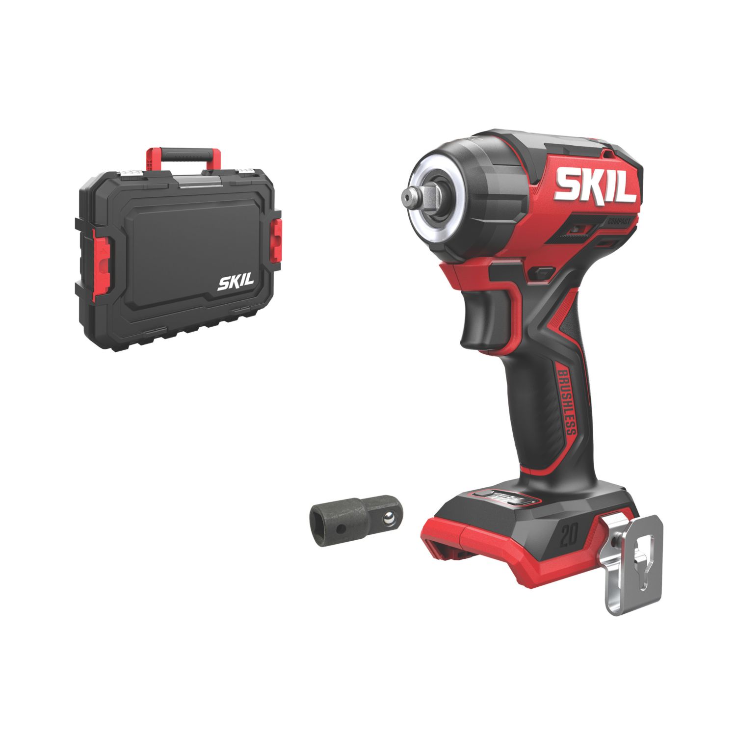 Skil SD1E3265JA 20V Li-Ion PWRCORE 20 Brushless Cordless Impact Wrench - Bare (654KG)