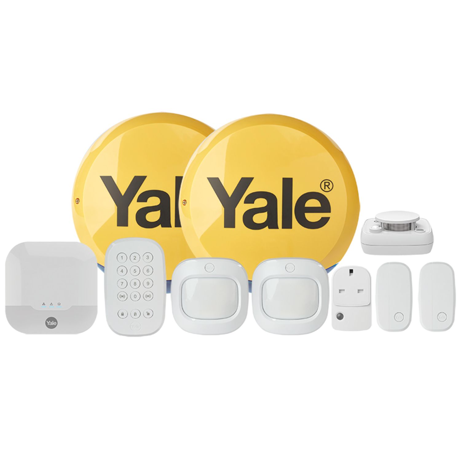 Yale Full Control Kit Sync Home Burglar Alarm System (655GX)