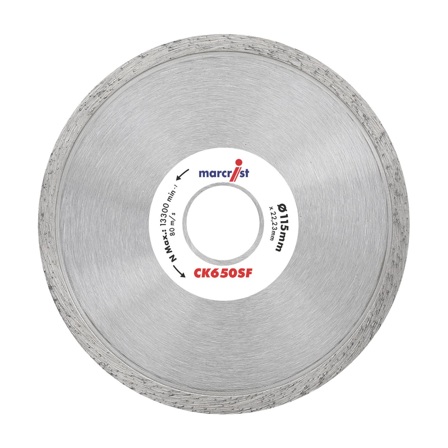 Marcrist CK650SF Multi-Material Diamond Blade 115mm x 22.2mm (65604)