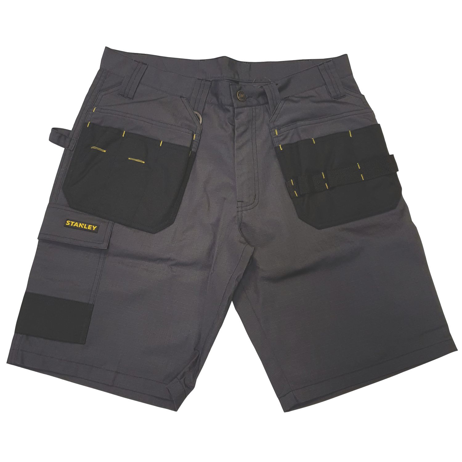 Stanley Lincoln Holster Pocket Work Shorts Grey 38" W (657KV)