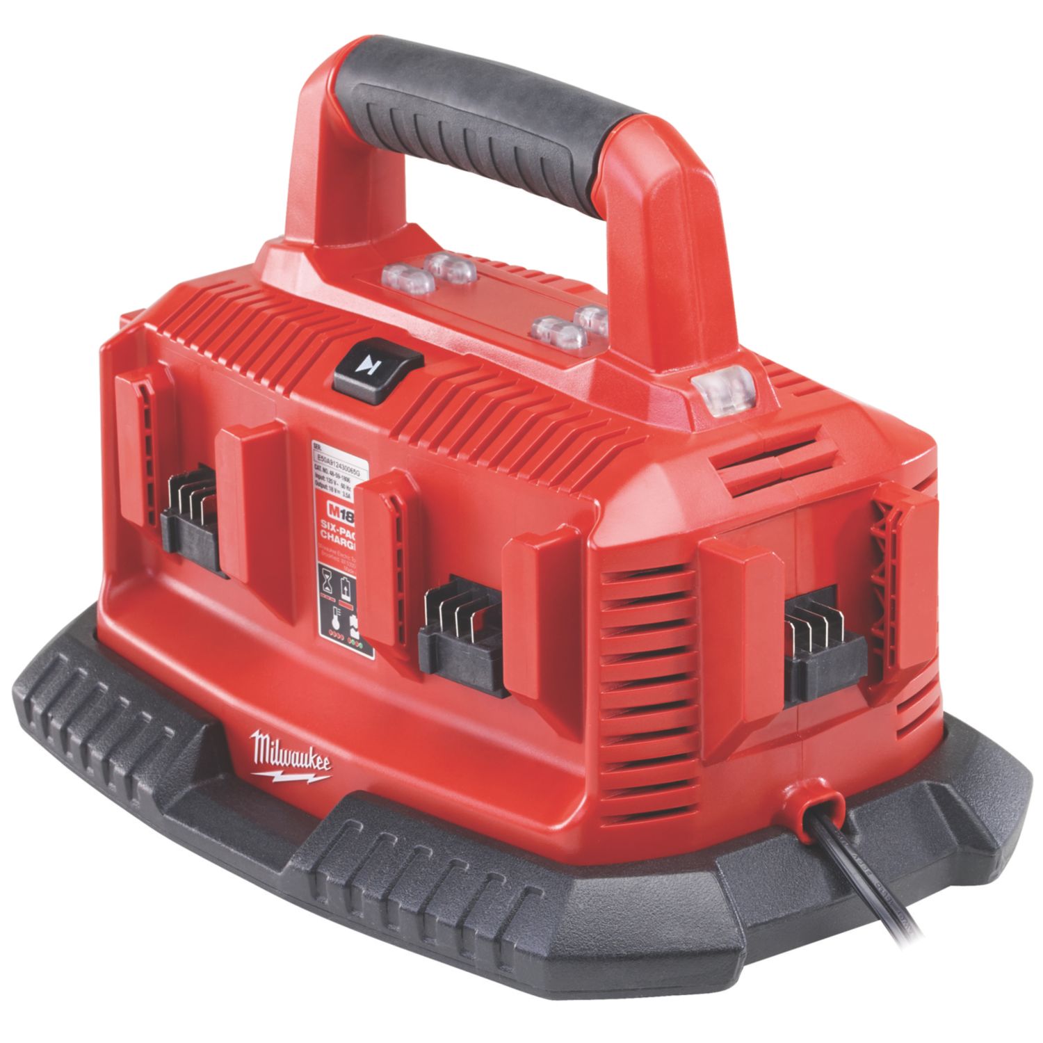Milwaukee M14 18C6 18V Multi-Bay Charger (658FJ)
