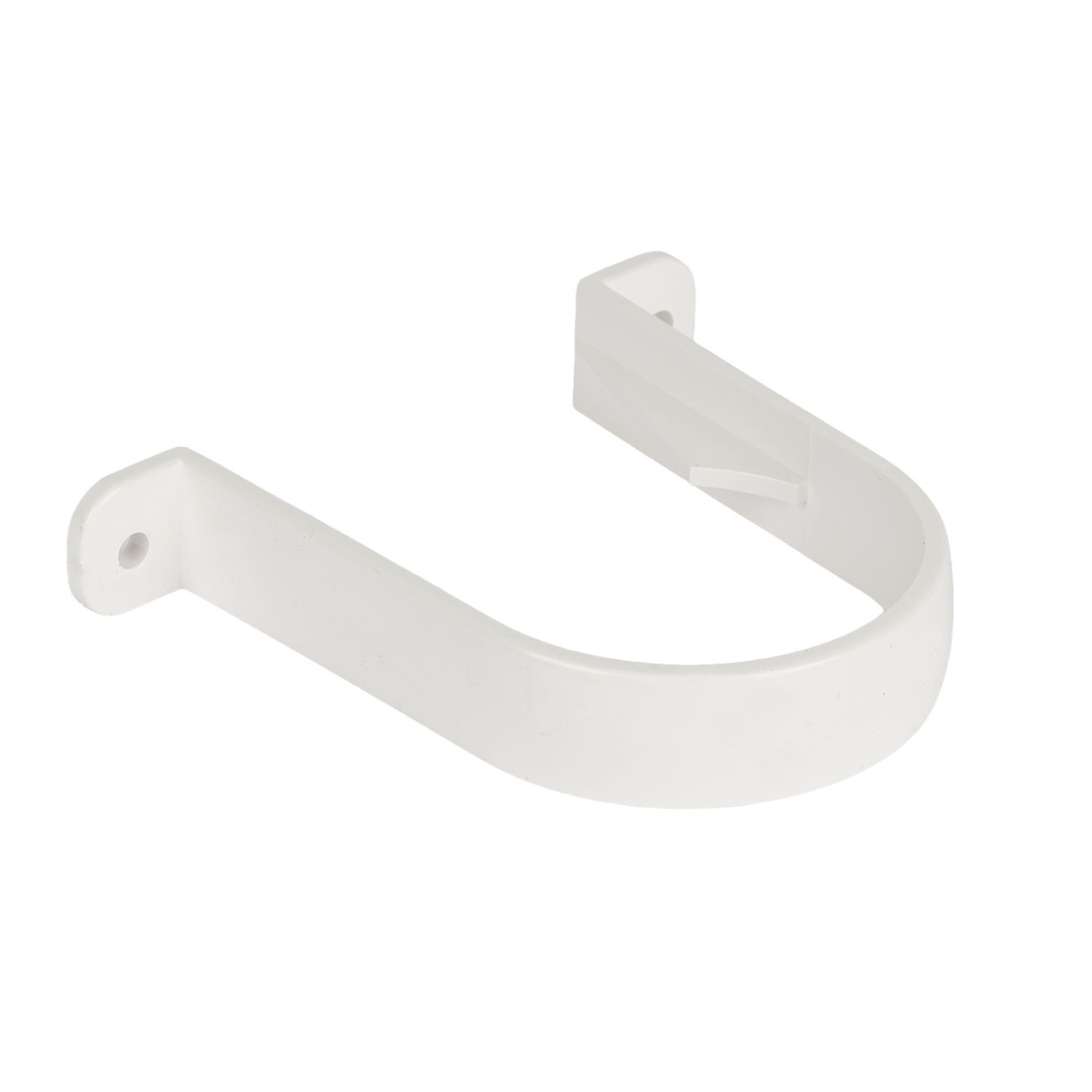 FloPlast Round Downpipe Clips White 68mm 10 Pack (65964)