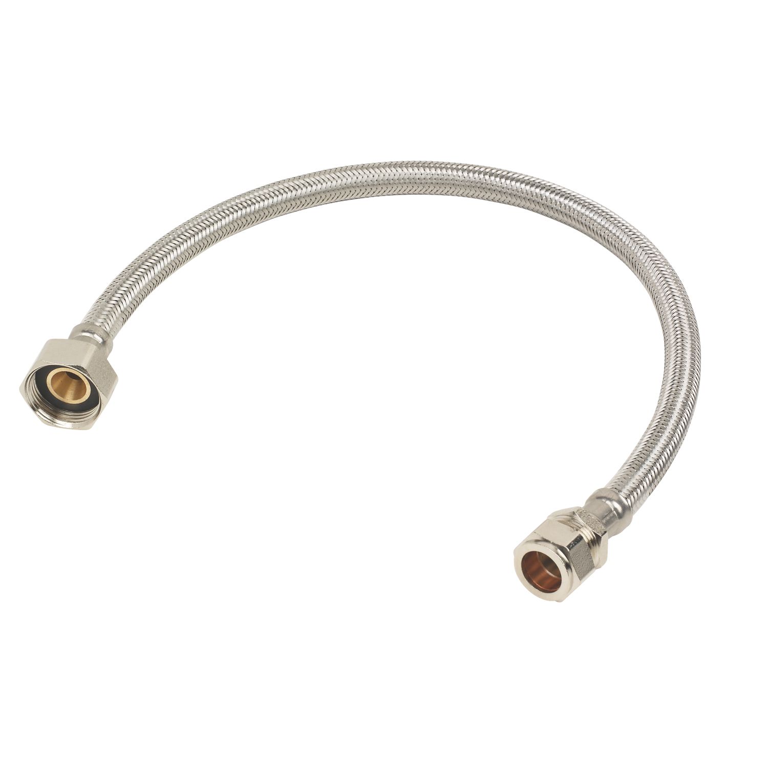 Essentials Flexible Tap Connector 15mm x 3/4" x 500mm (65966)