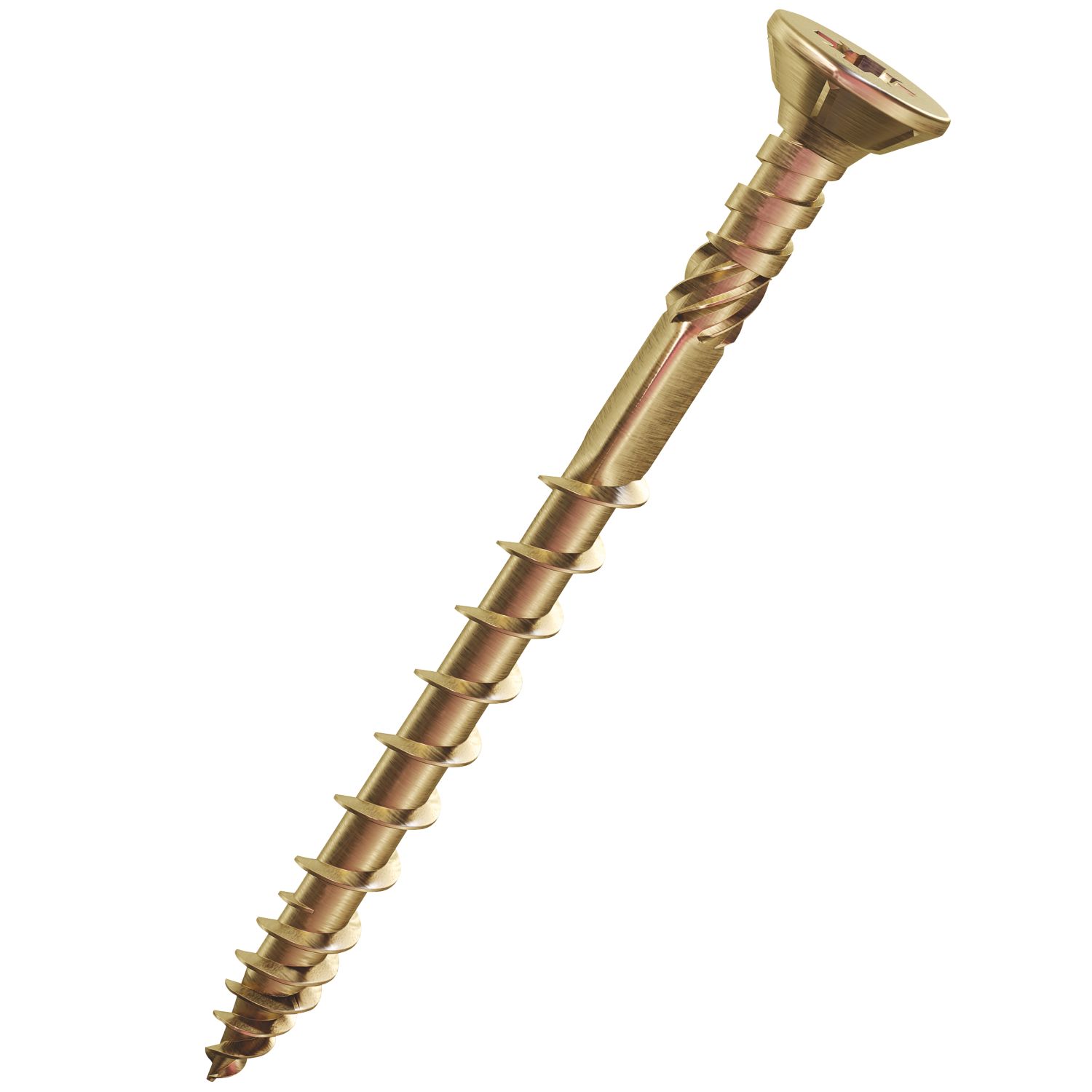 Screw-Tite 2 PZ Double-Countersunk Thread Cutting Screws 4mm x 20mm 200 Pack (659FY)