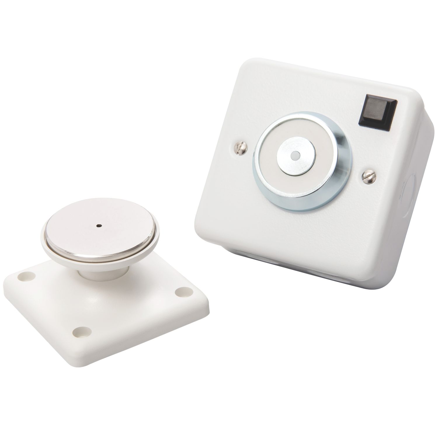 Geofire Conquest 230V Fire Door Retainer White 86mm (6616V)
