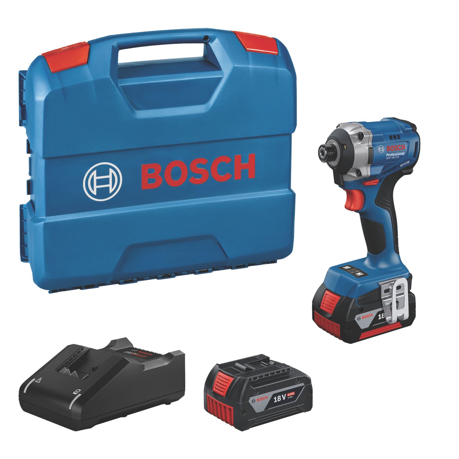 Bosch GDR 18V-215 18V 2 x 5.0Ah Li-Ion AMPShare Brushless Cordless Impact Driver (661CY)