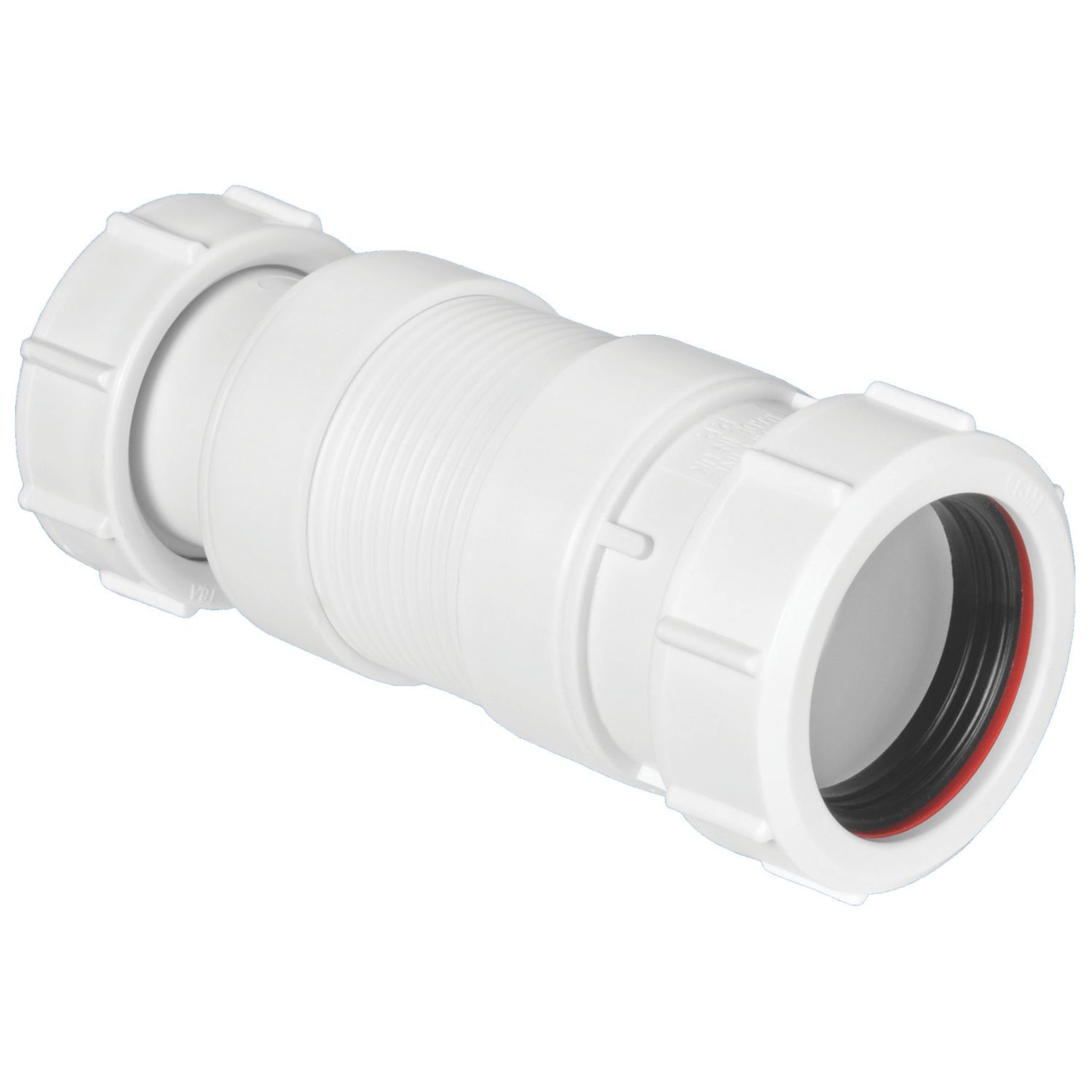 McAlpine Miniflex-5 Flexible Connector White 40mm x 125-175mm (661JG)