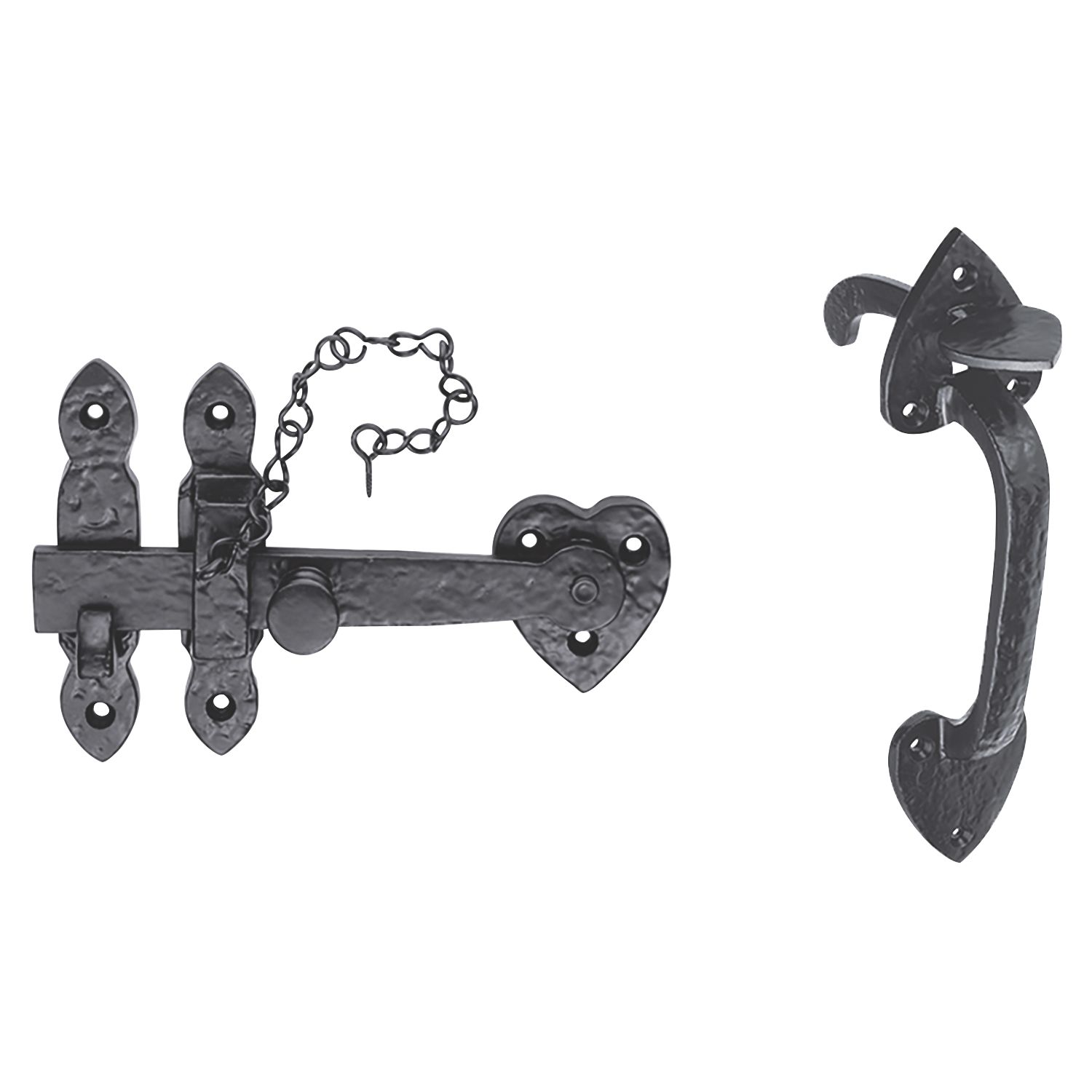 Carlisle Brass Thumb Latch Black Antique 170mm (6627P)