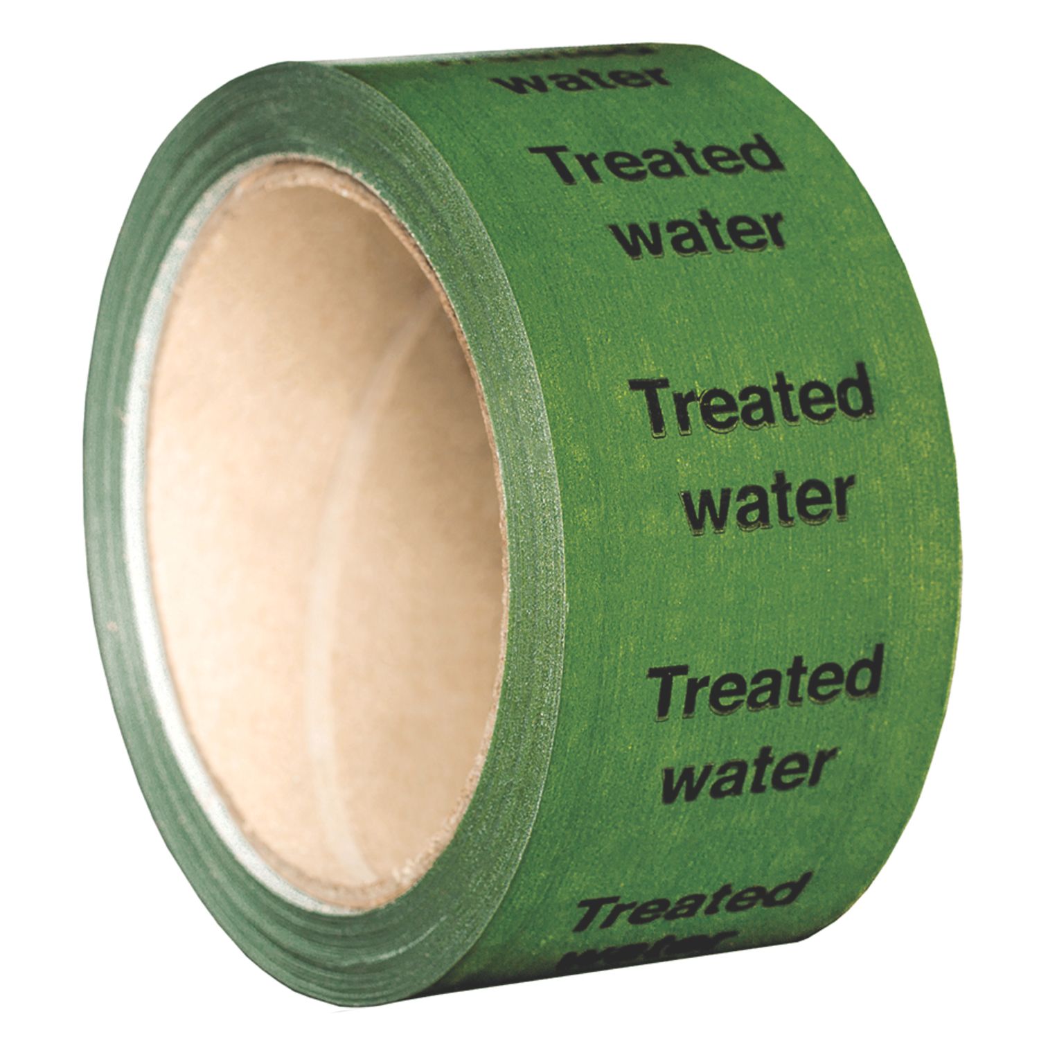 Essentials Treated Water Pipe Marking Tape Green 33m x 50mm (663YU)